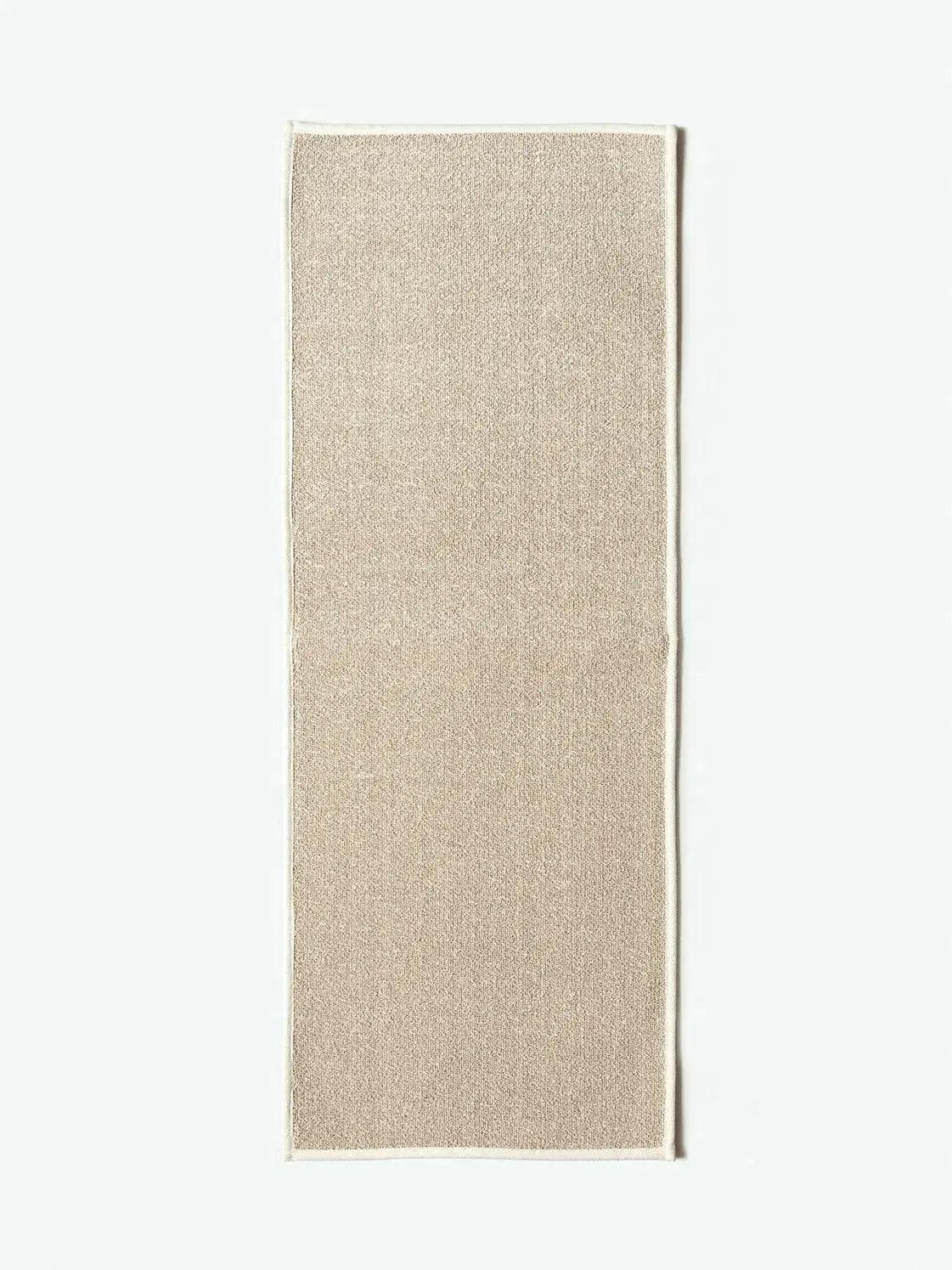 Sasawashi Bath Mat - Beige - Long - EarthLoom