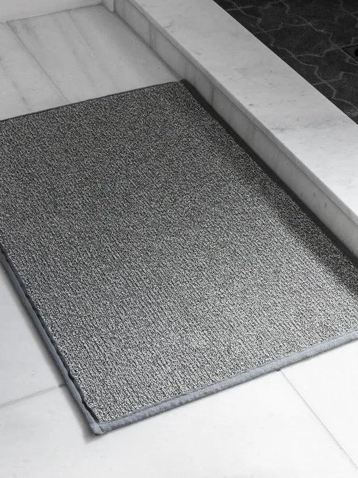 Sasawashi Bath Mat - Grey - EarthLoom