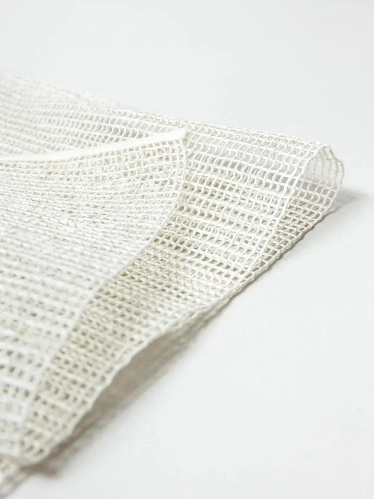 Sasawashi Open Weave Exfoliating Towel - EarthLoom