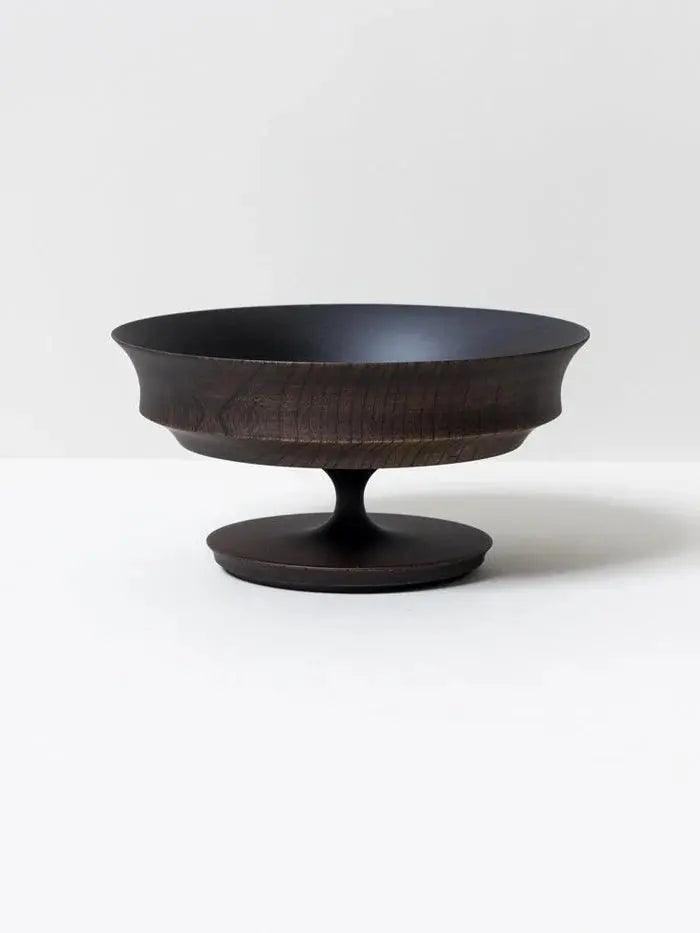 Sinafu 6.0 Stand Bowl - Hasori (Black) - EarthLoom