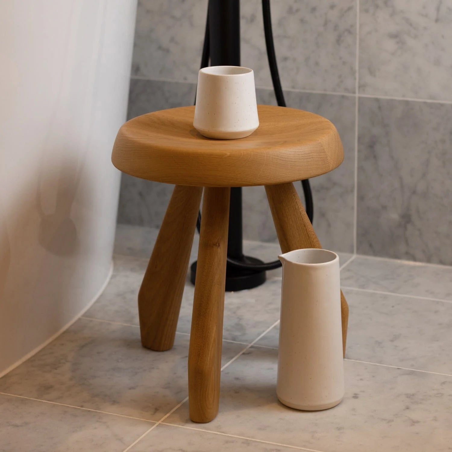 Fable Stoneware Water Carafe