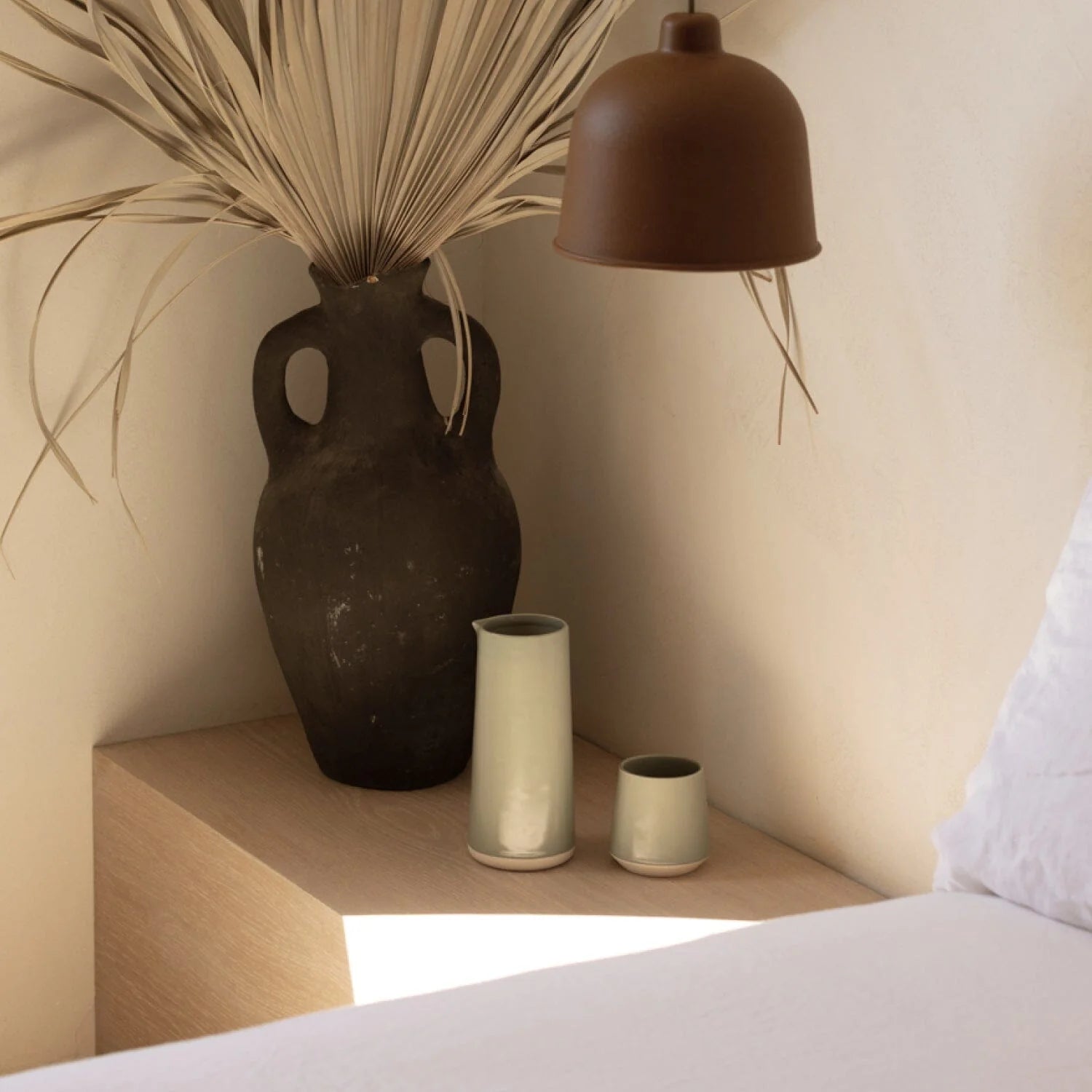 Fable Stoneware Water Carafe