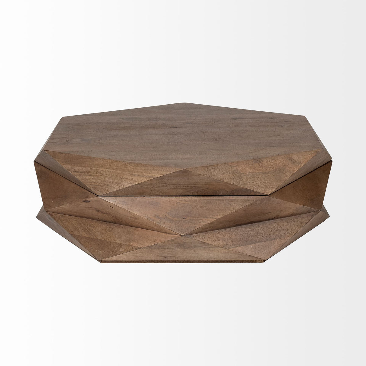 Arreto 48" Hexagonal Storage Coffee Table