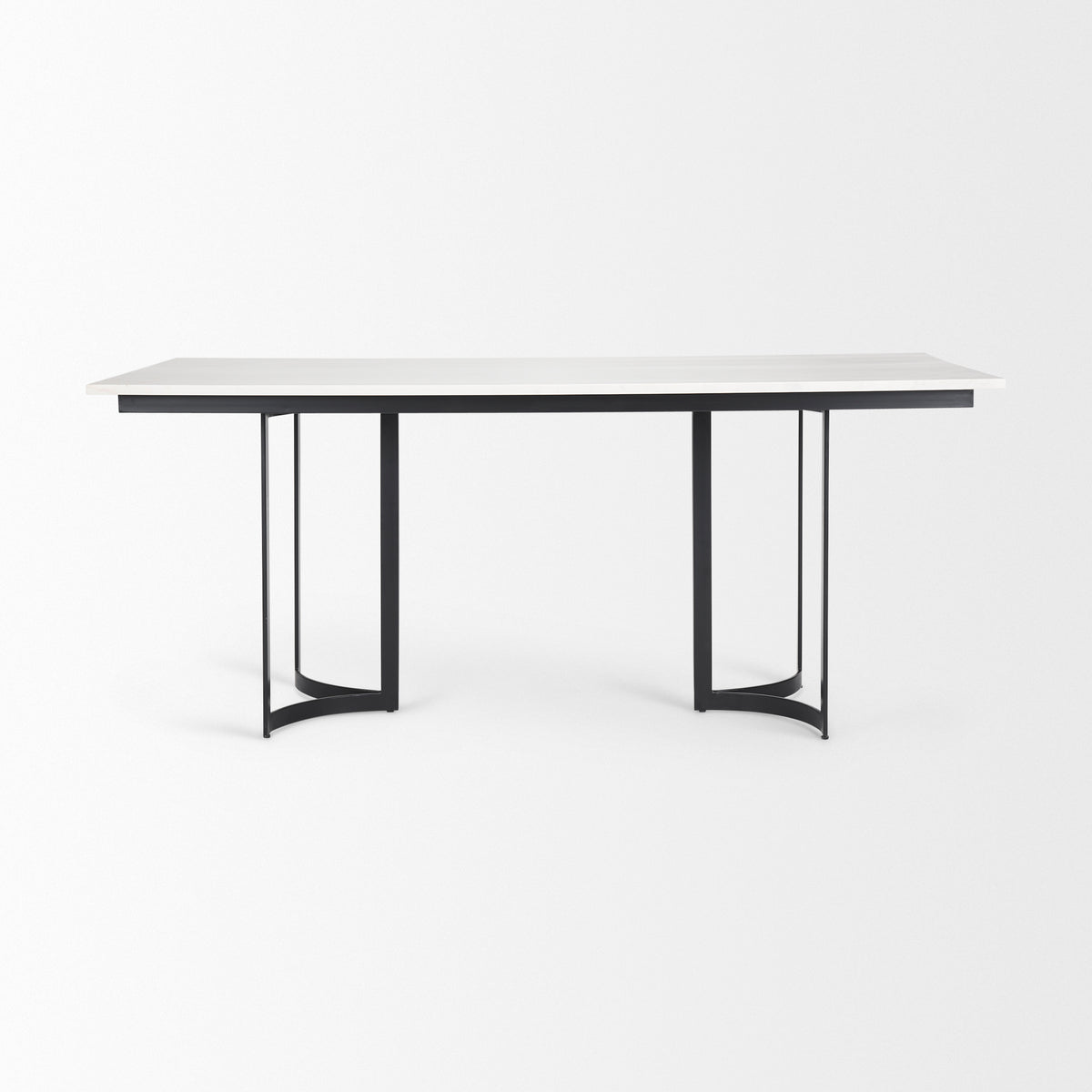 Tanner dining table, angled view