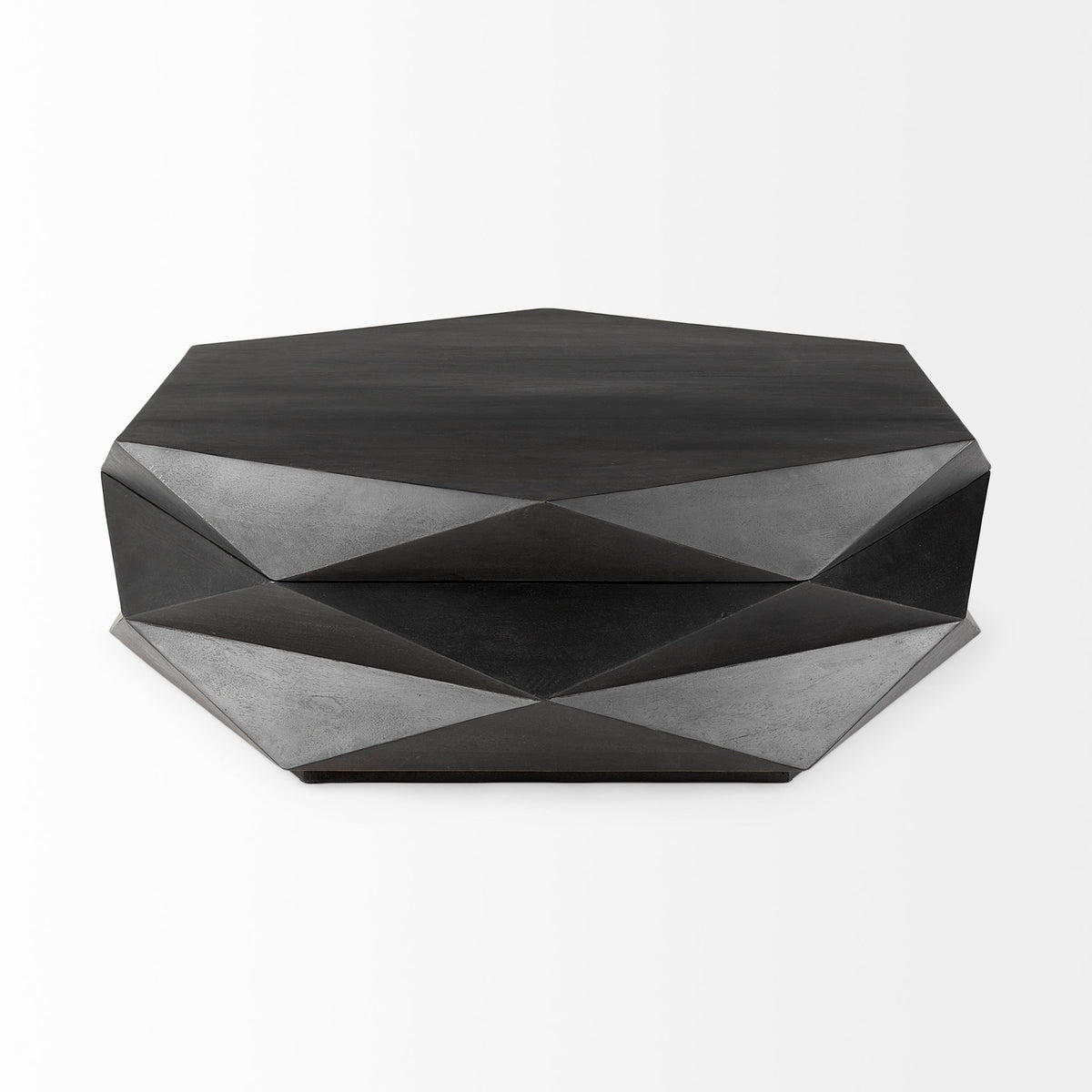 Arreto 48" Hexagonal Storage Coffee Table