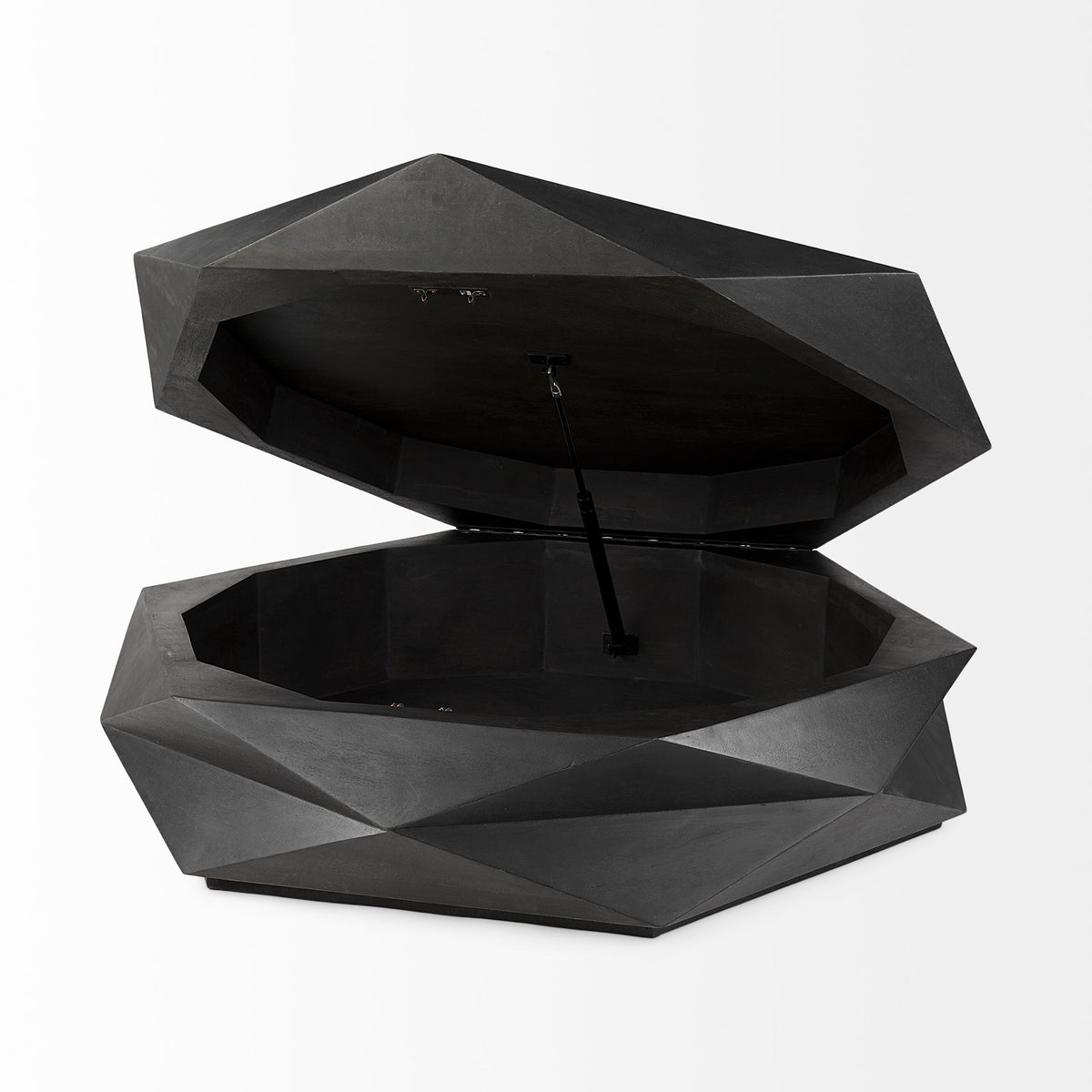 Arreto 48" Hexagonal Storage Coffee Table