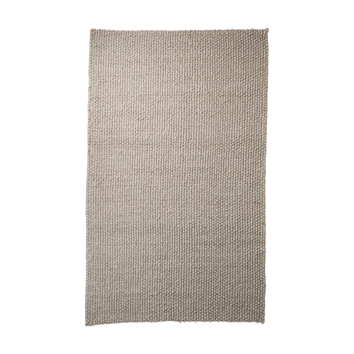 Gia chunky woven beige area rug