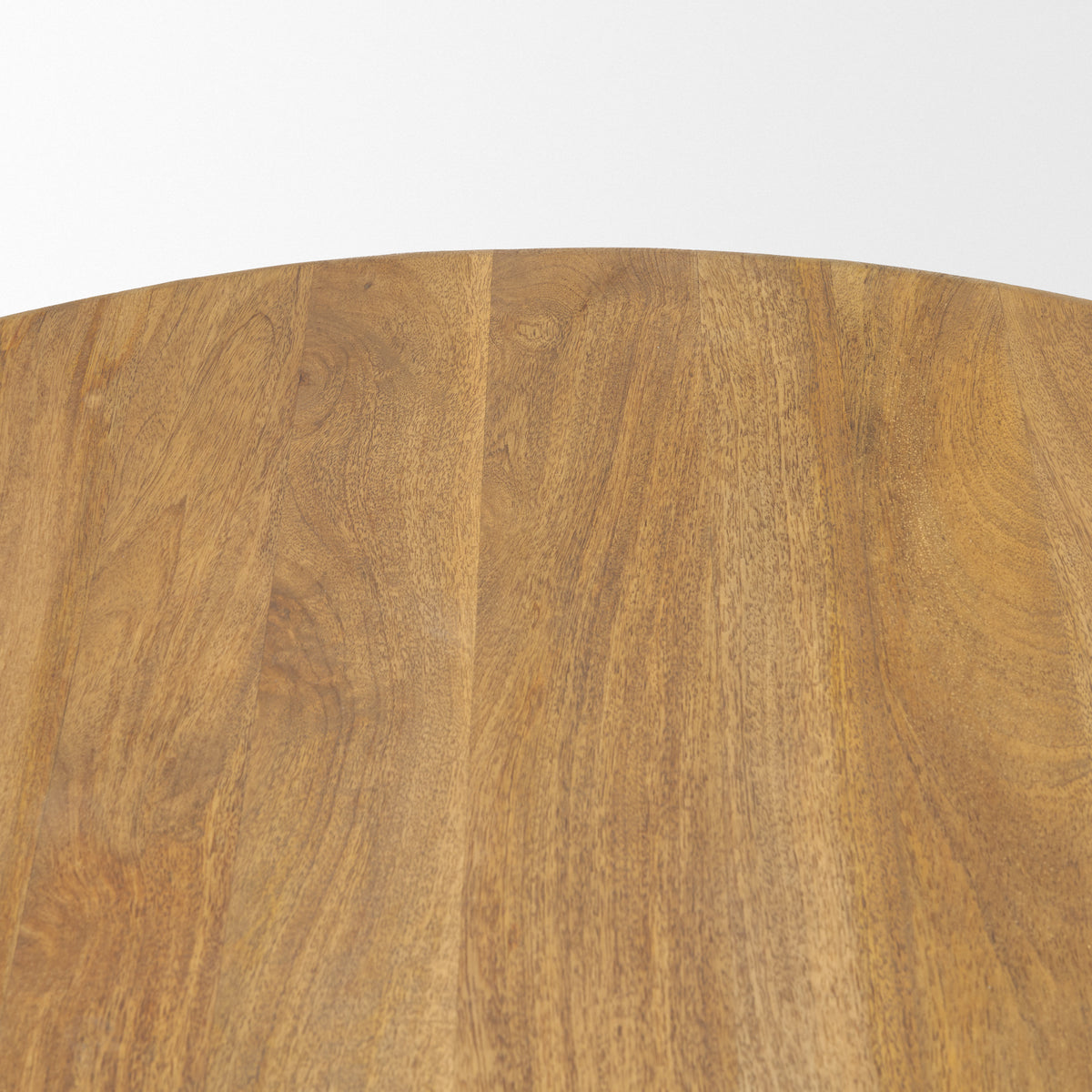 Shima coffee table top, light brown mango wood grain