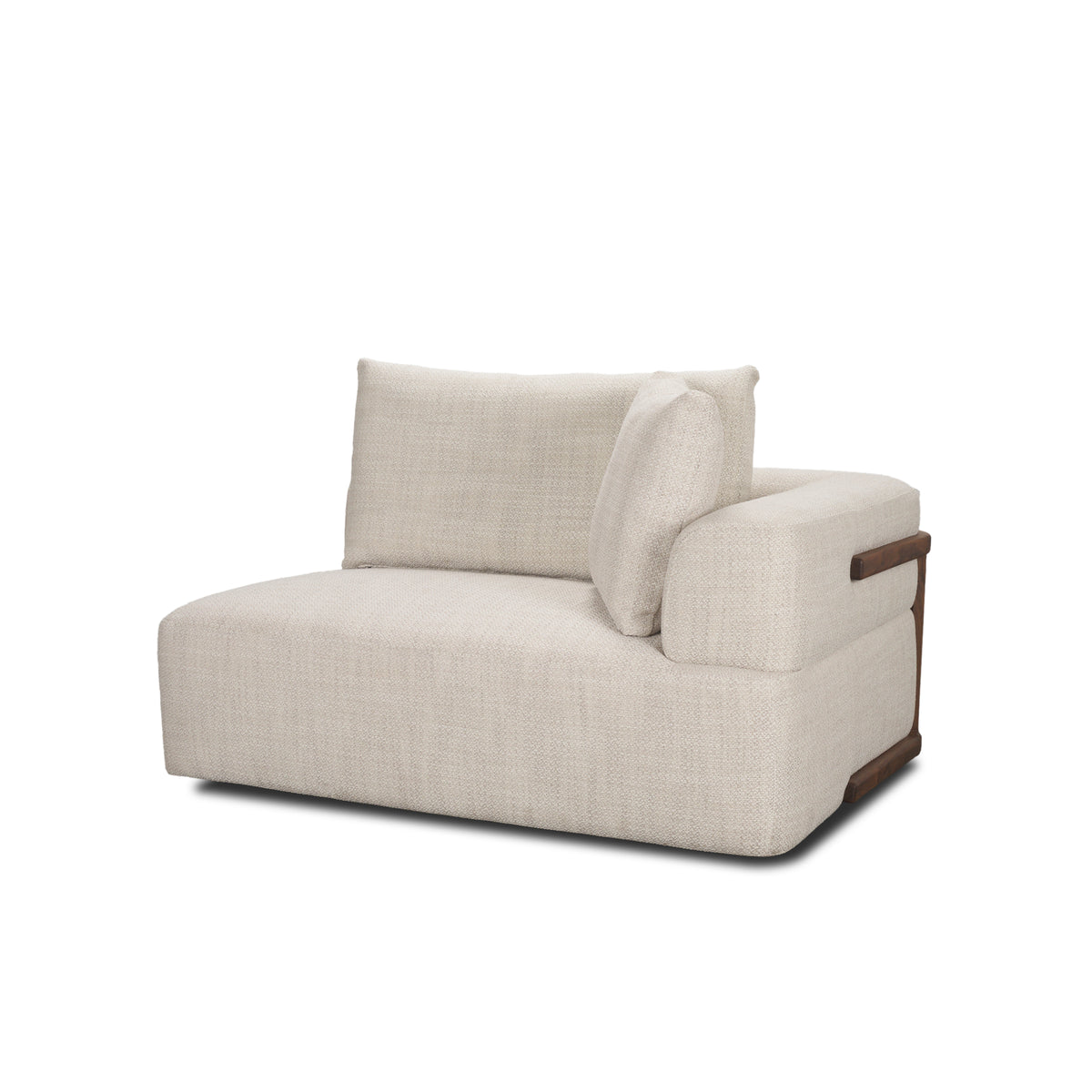 Warner sofa in Oatmeal, detail view