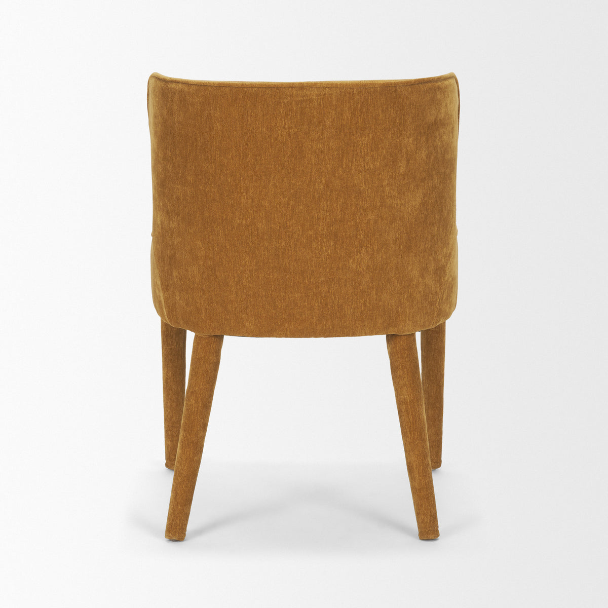 Nolan rust chenille, back view