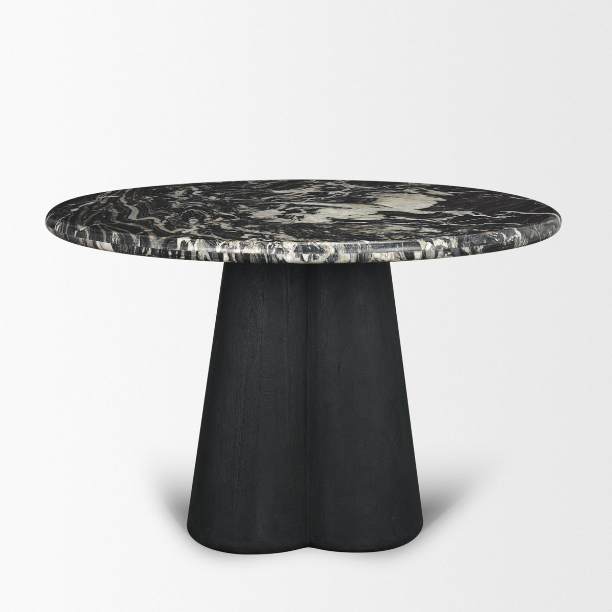 Marilyn dining table, side view