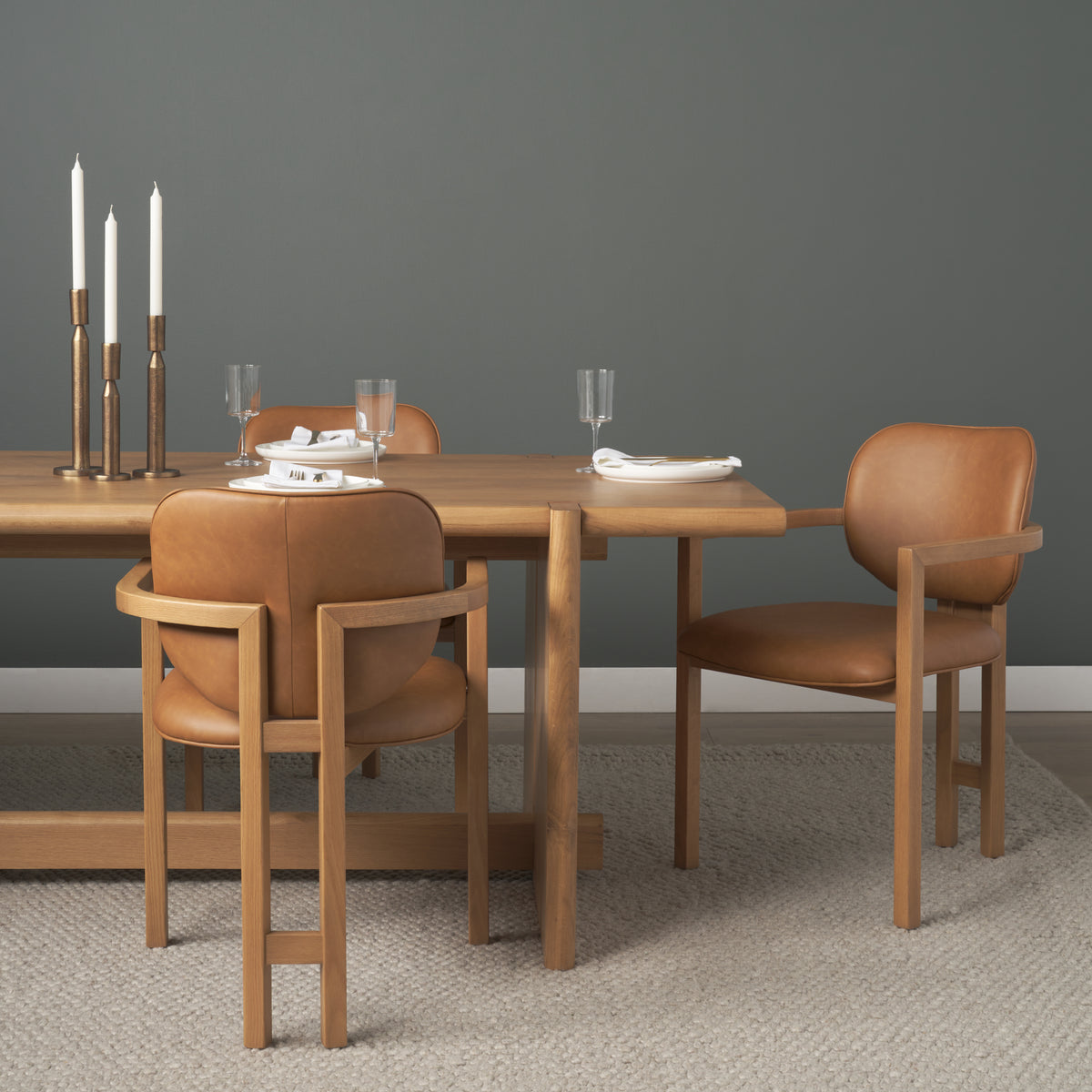 Carlisle Curved Back Dining Armchair