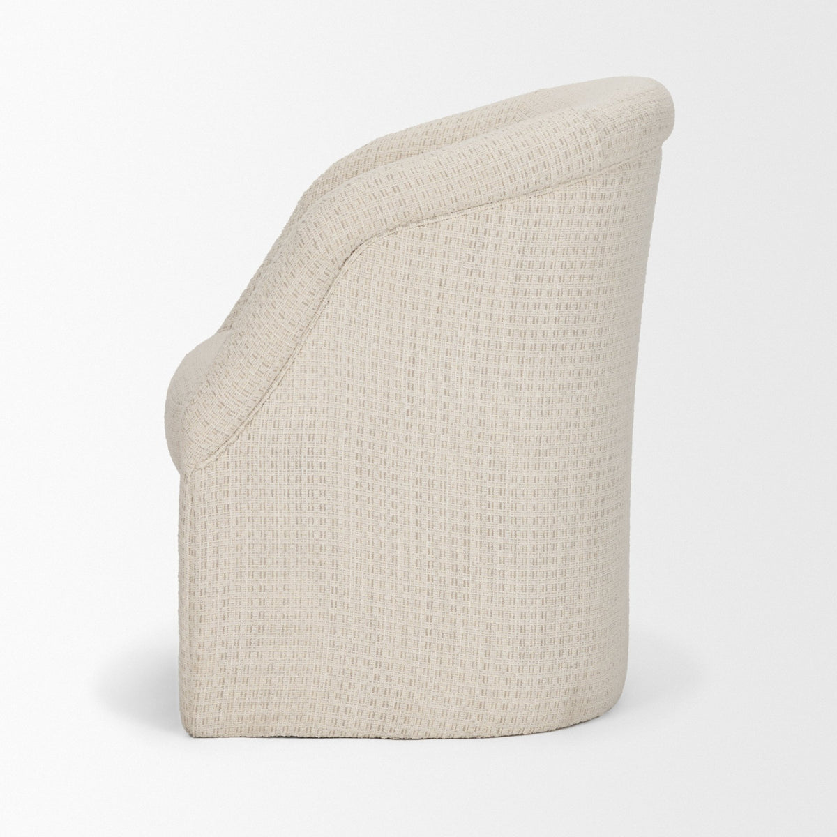 Curtis dining armchair, side view