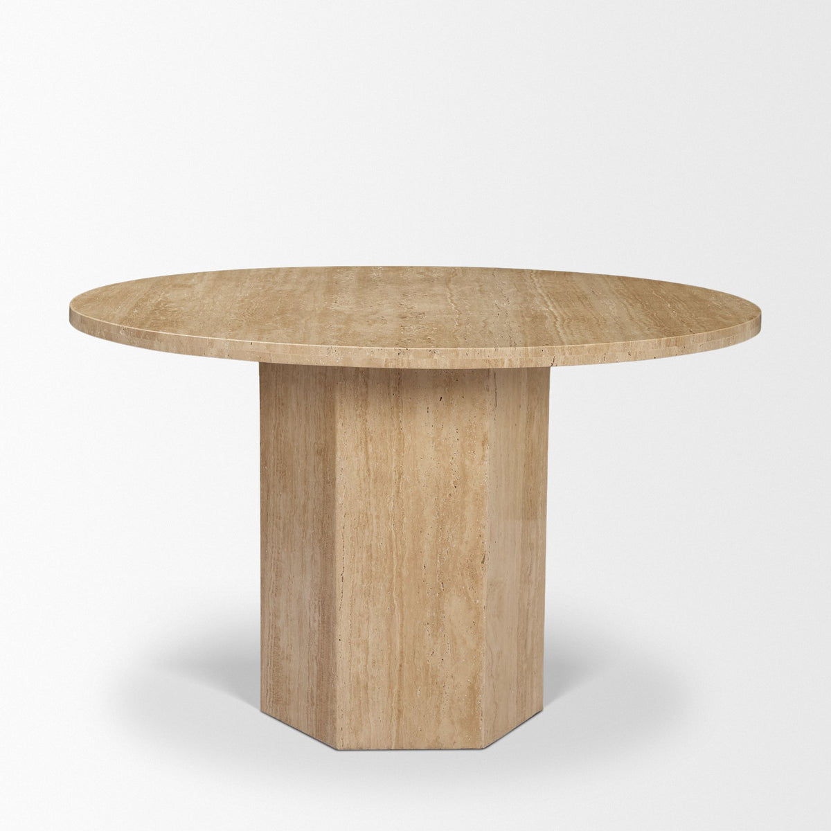 Torreno 42" Round Pedestal Dining Table
