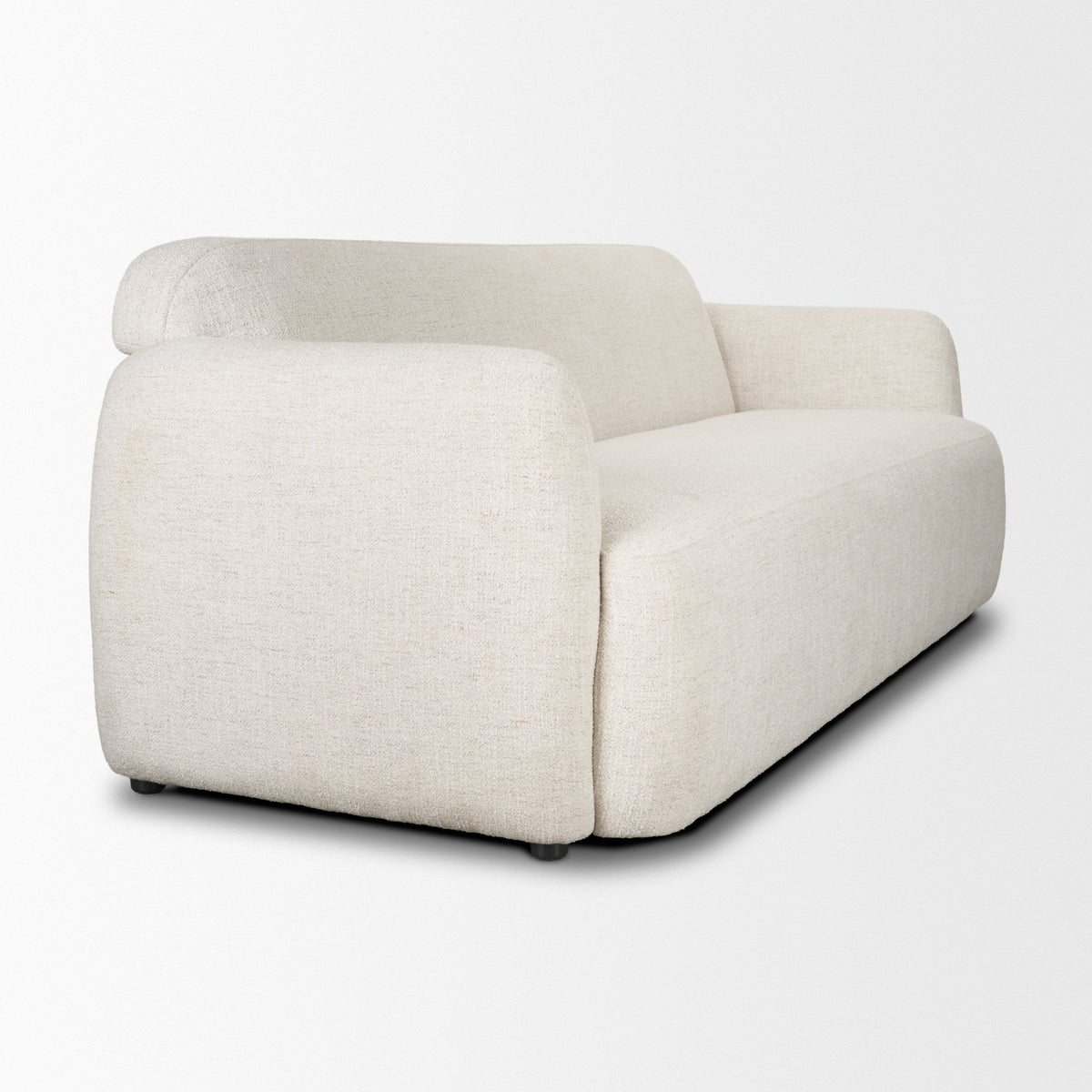 Saga sofa cream, fabric detail