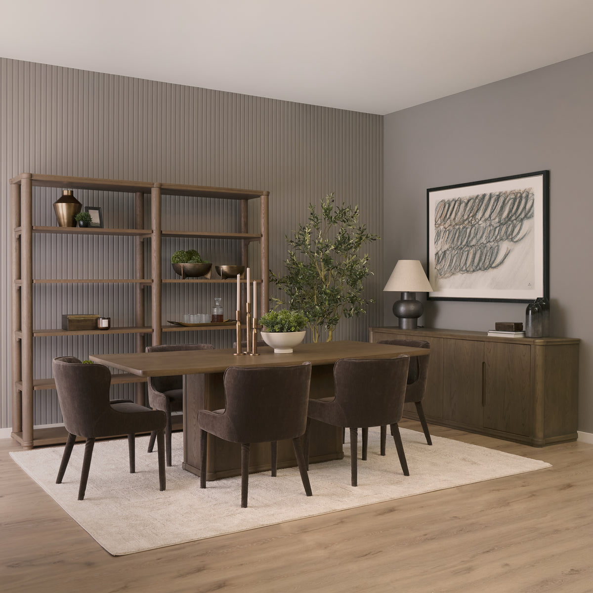 Alden dining table lifestyle