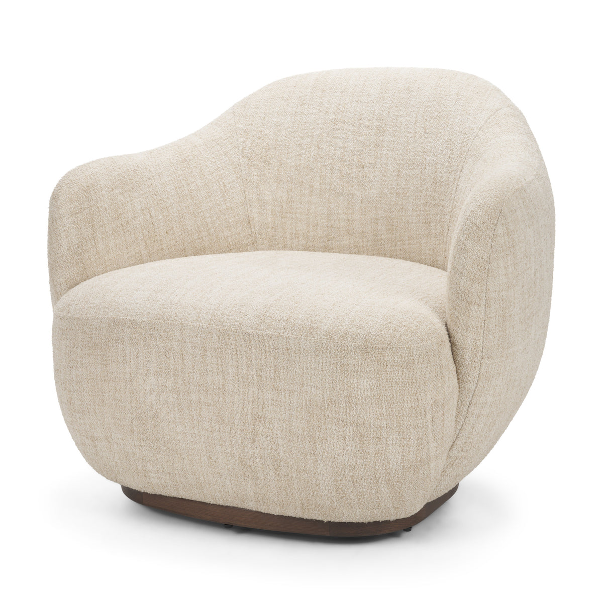 Hudson Upholstered Swivel Chair
