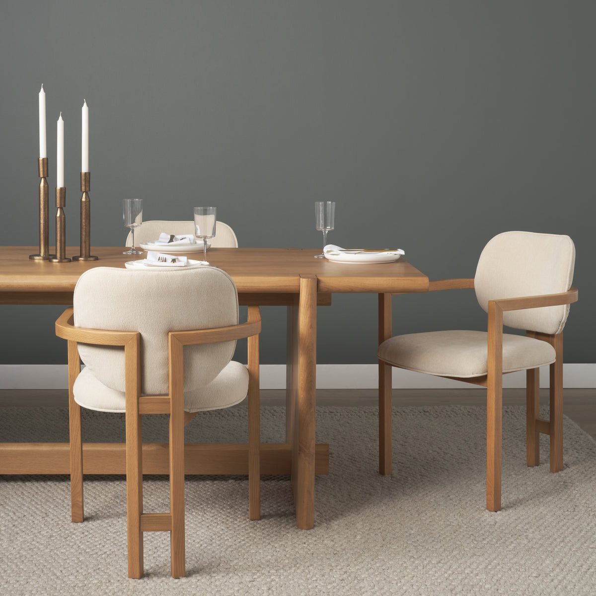 Carlisle Curved Back Dining Armchair