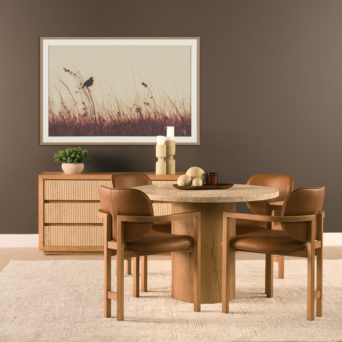 Carlisle Curved Back Dining Armchair