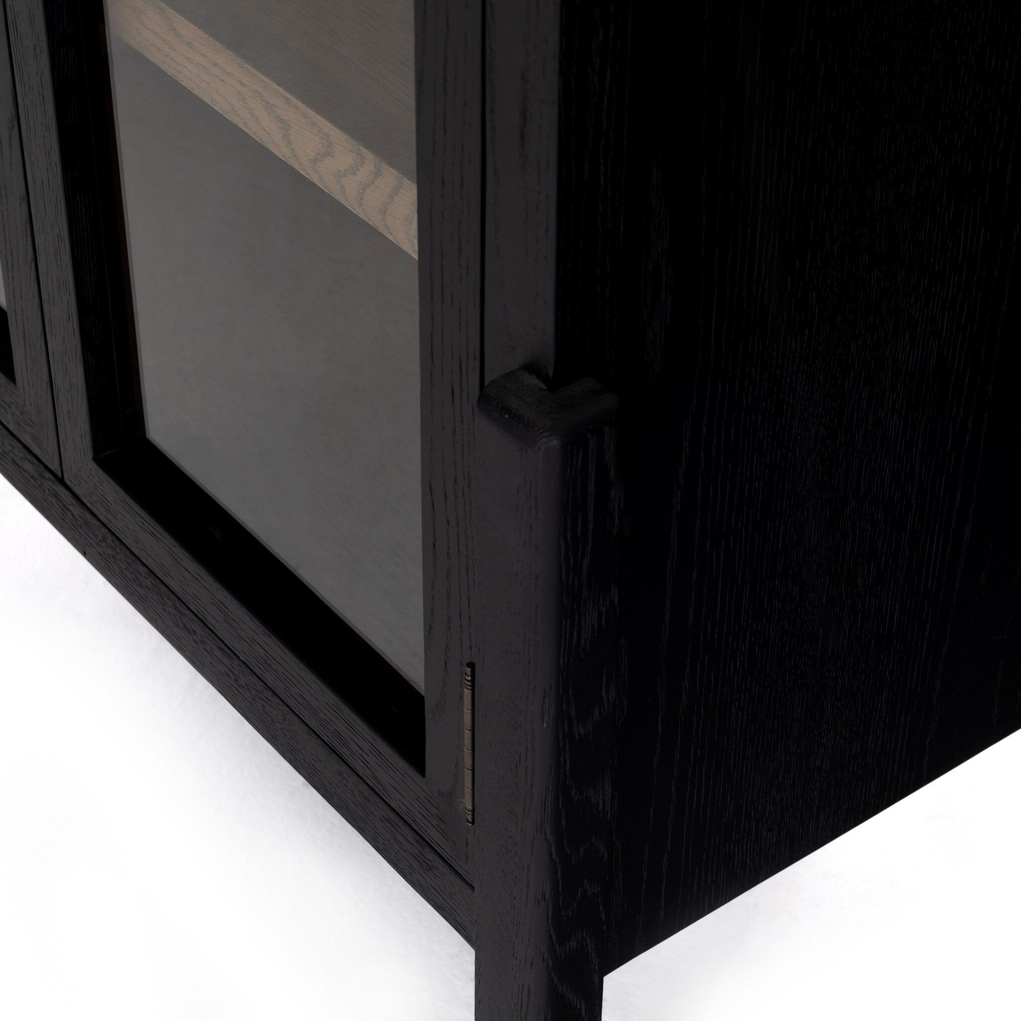 Tolle Cabinet in Drifted Matte Black — construction detail