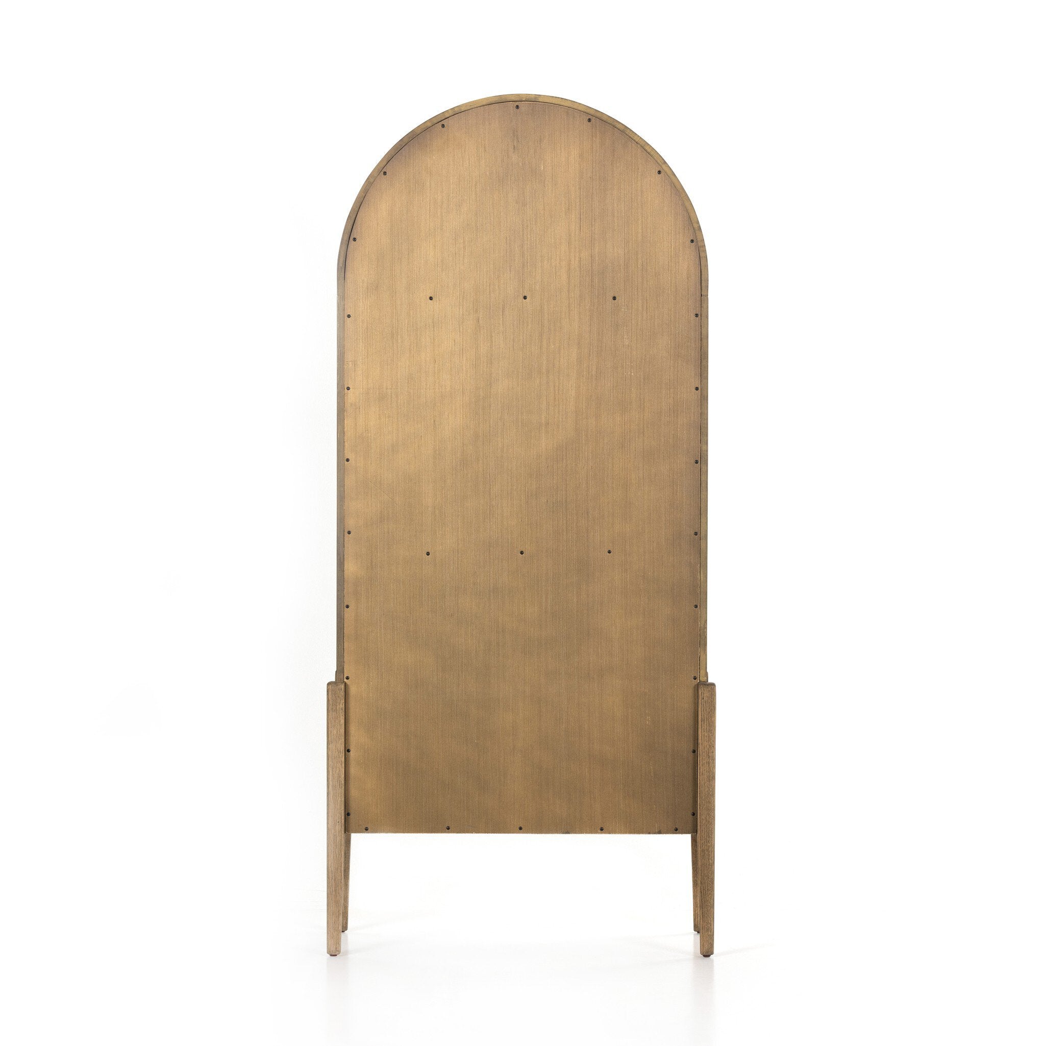 Tolle Cabinet in Drifted Oak — back view