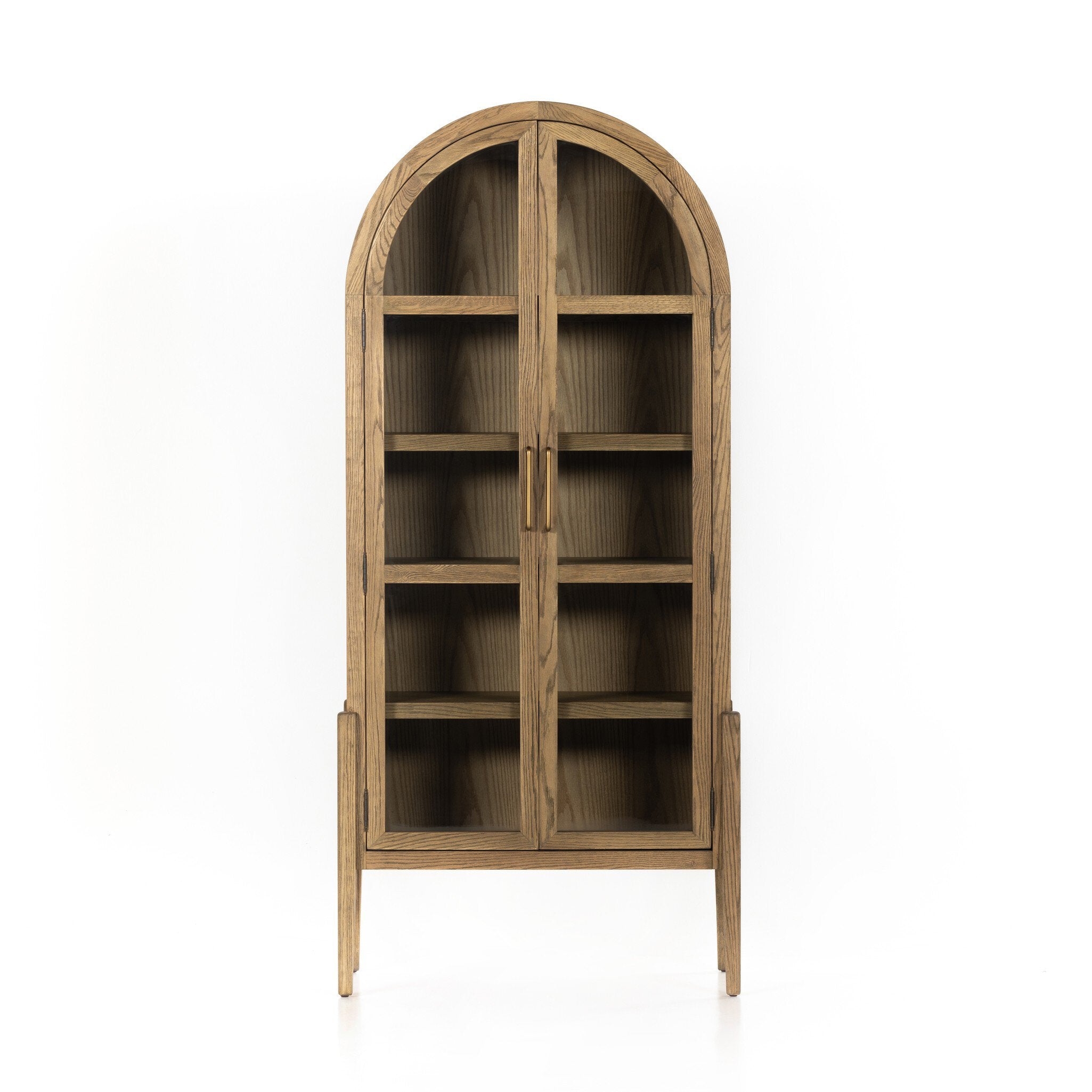Tolle Cabinet in Drifted Oak — front view