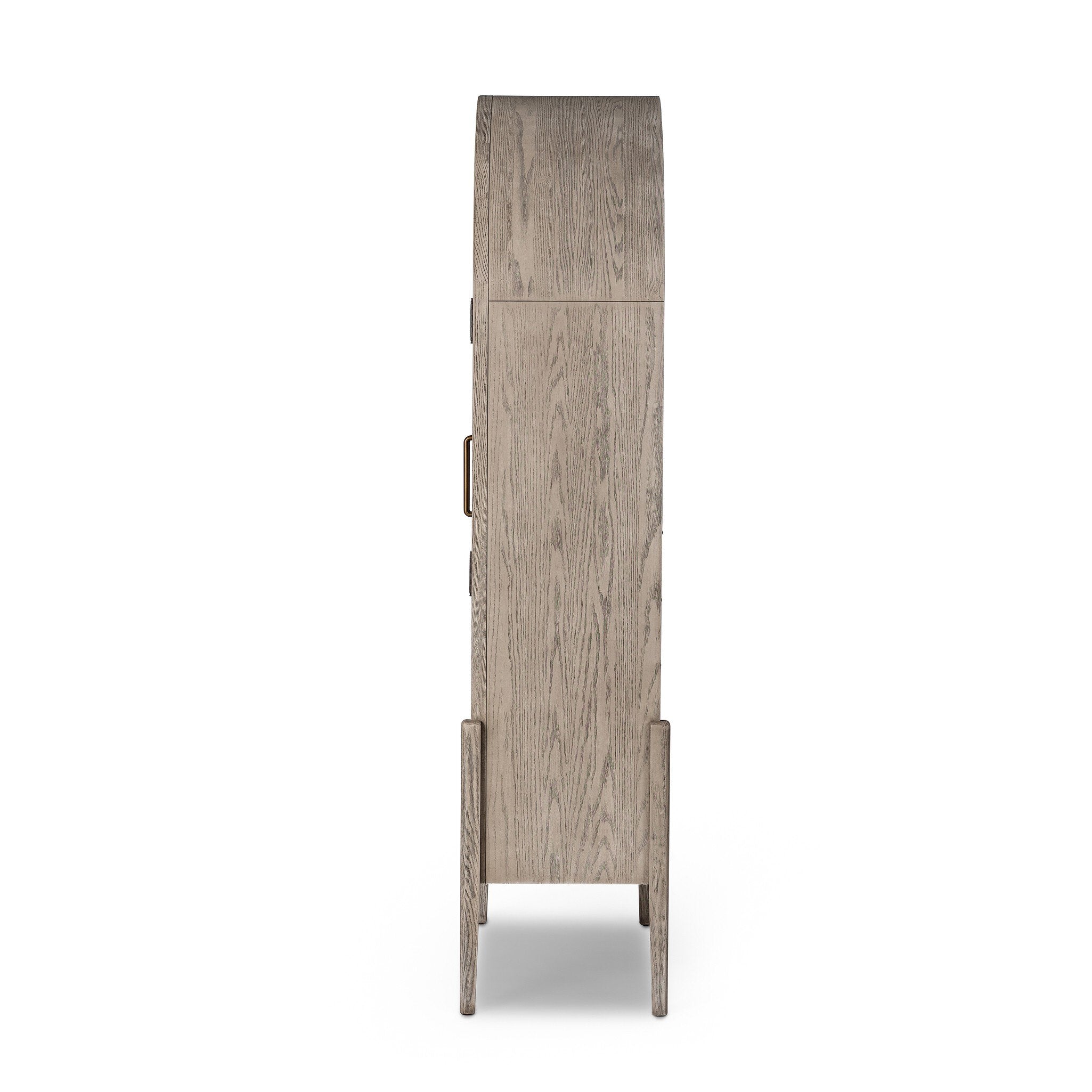 Tolle Cabinet in Warm Natural Oak — side profile