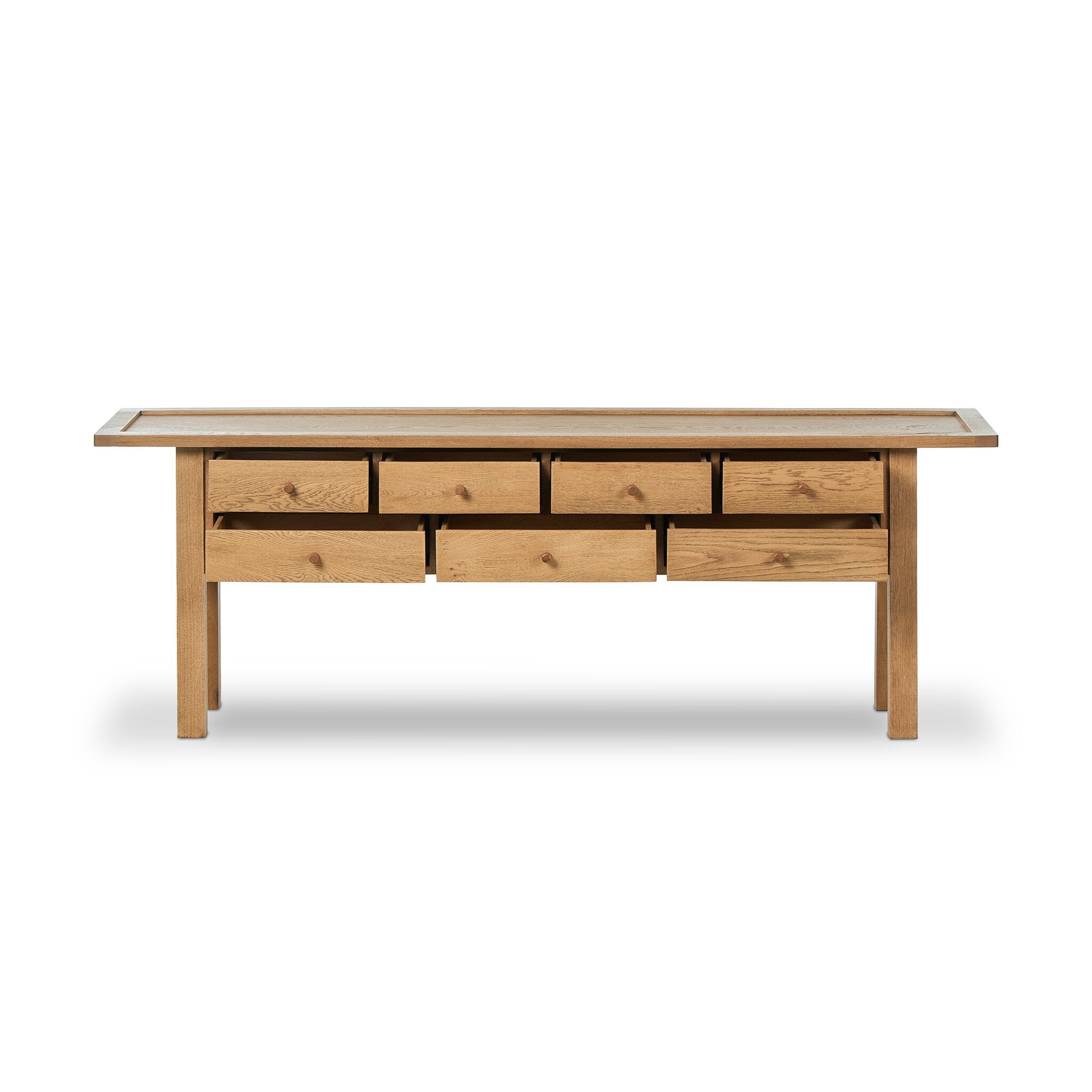 Millbrook Console Table — Natural Light Oak