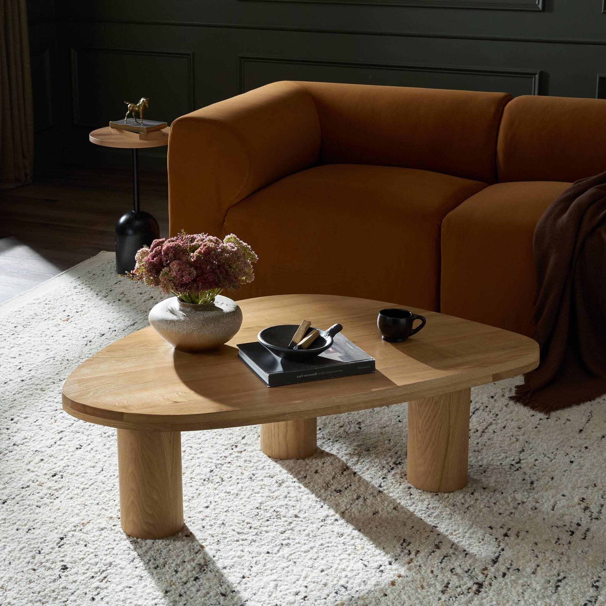 Zion Nesting Coffee Table — Natural Oak