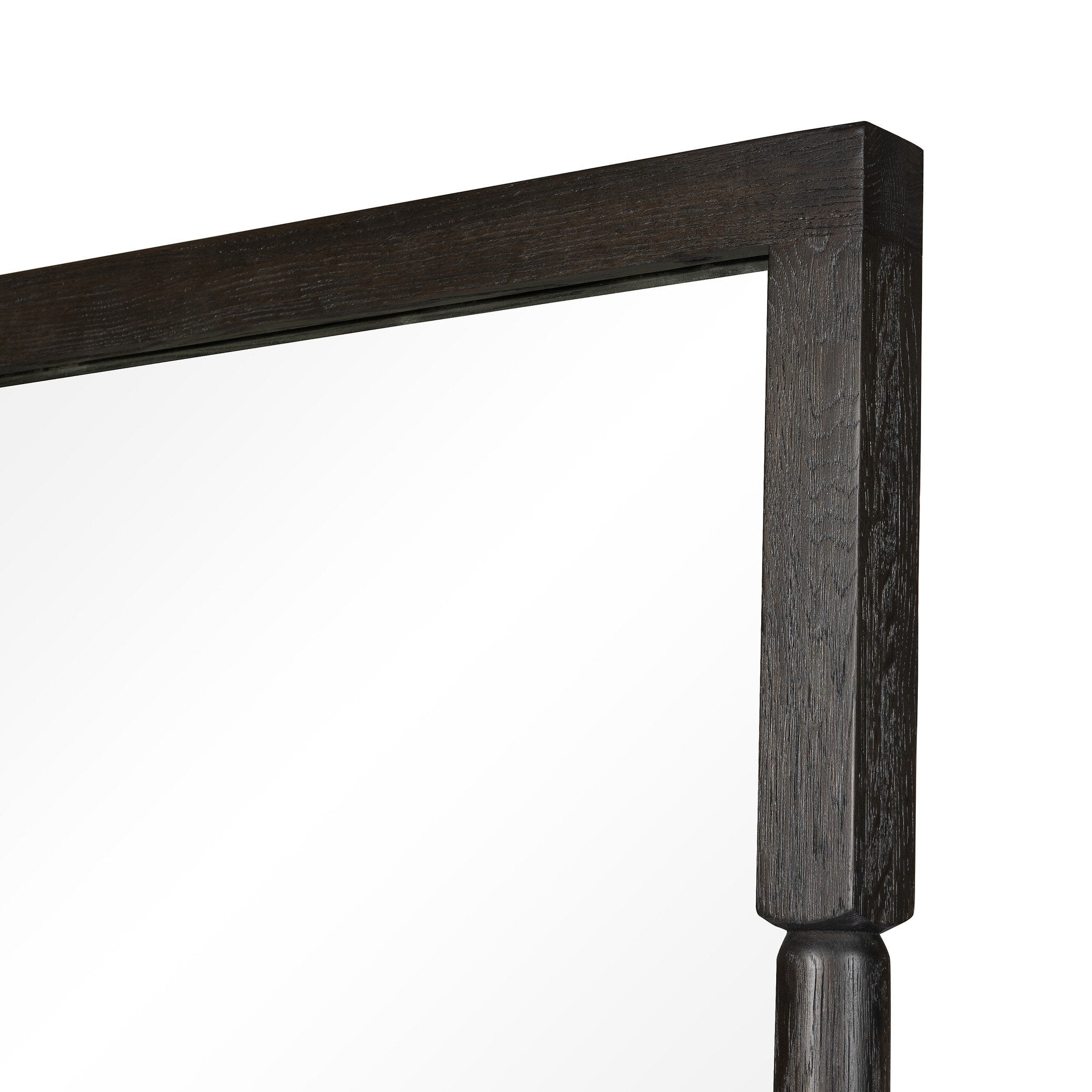 Concord Floor Mirror — Charcoal Oak