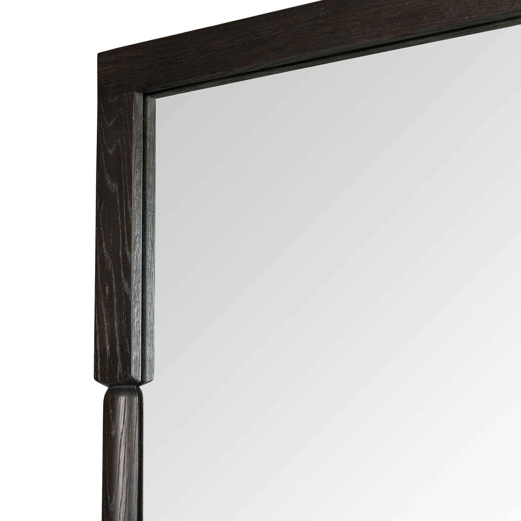 Concord Floor Mirror — Charcoal Oak