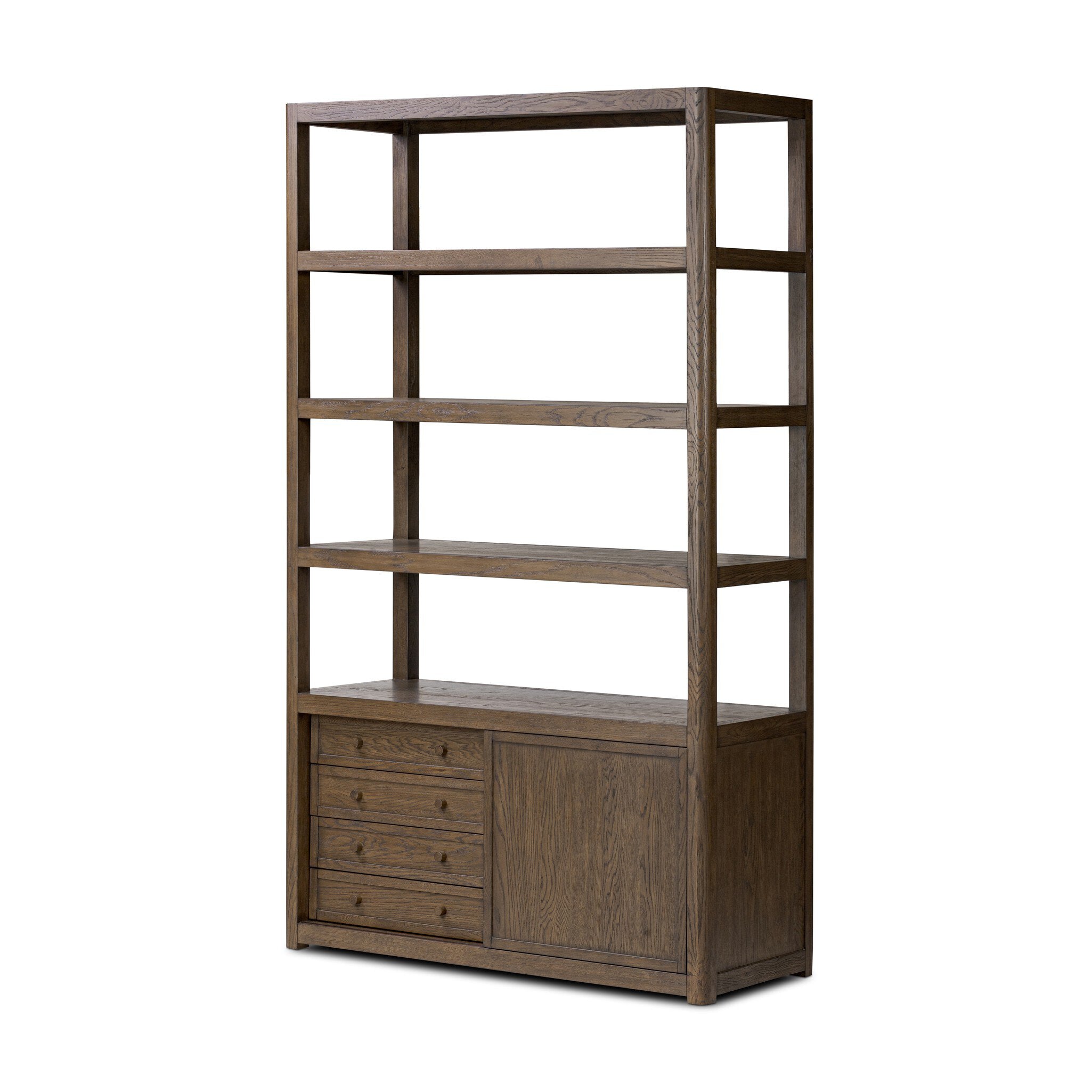 Miko Bookcase — Fawn Oak