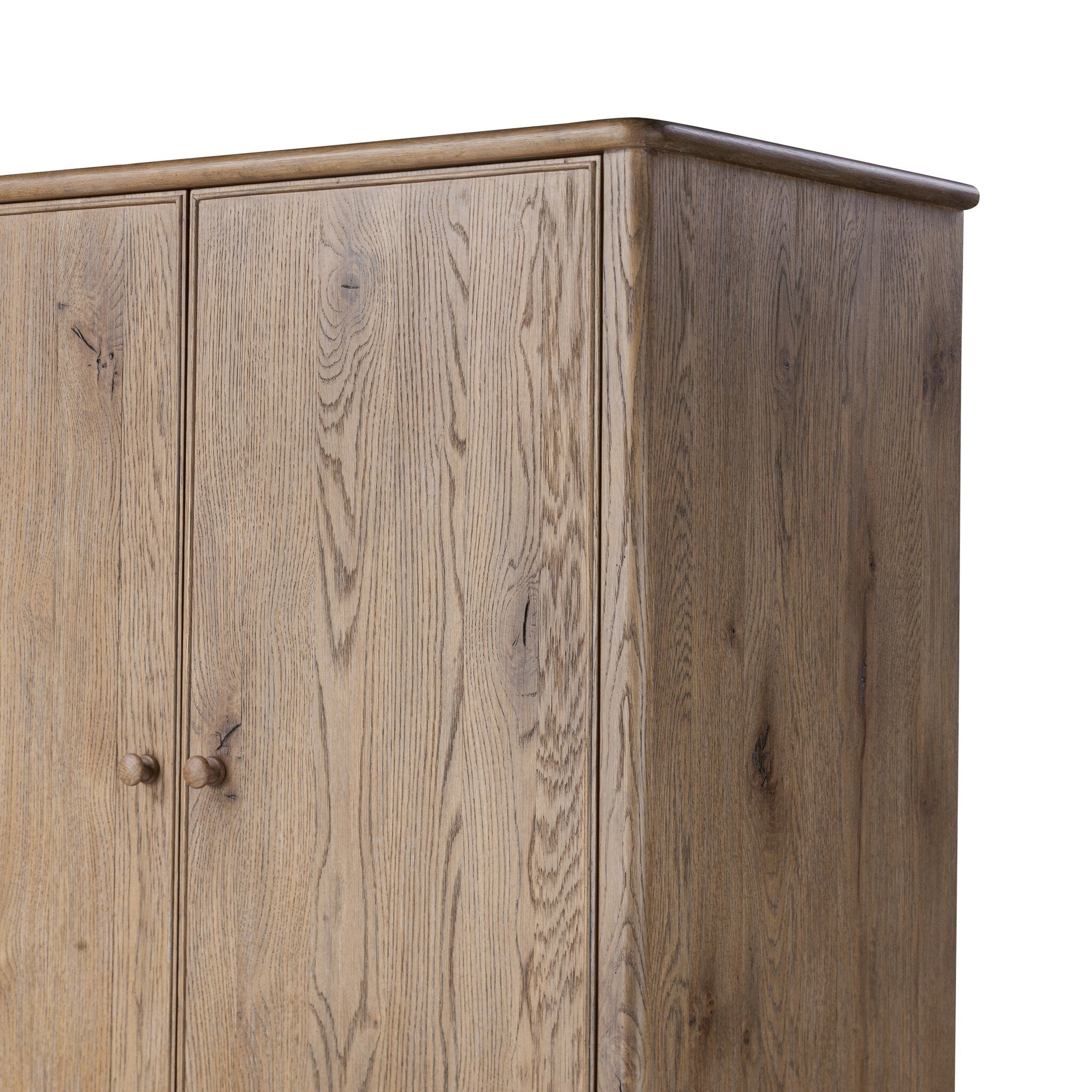 Pika Armoire detail, beading around the door frame