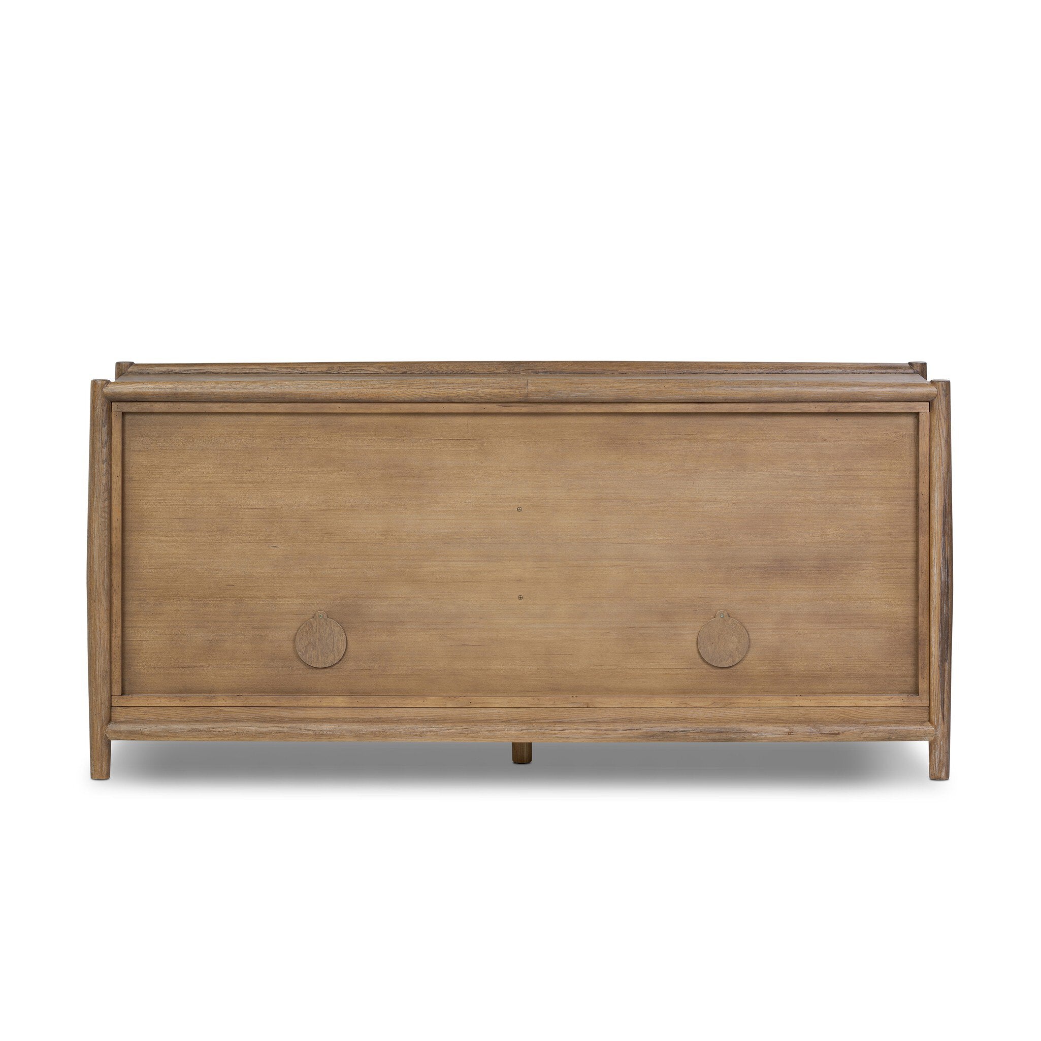 Glenview 4 Door Sideboard — Weathered Oak