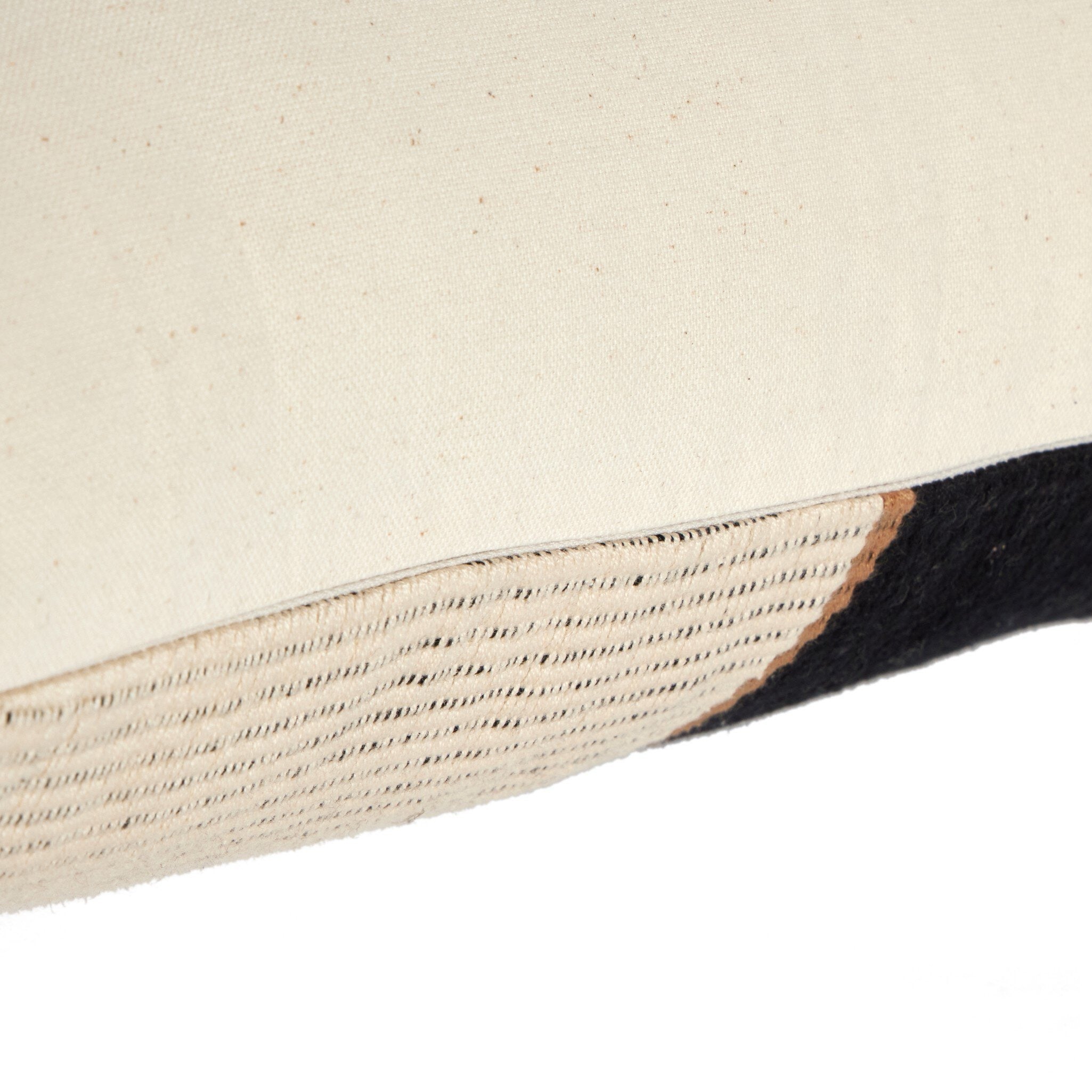 Handwoven Merido Pillow – Black