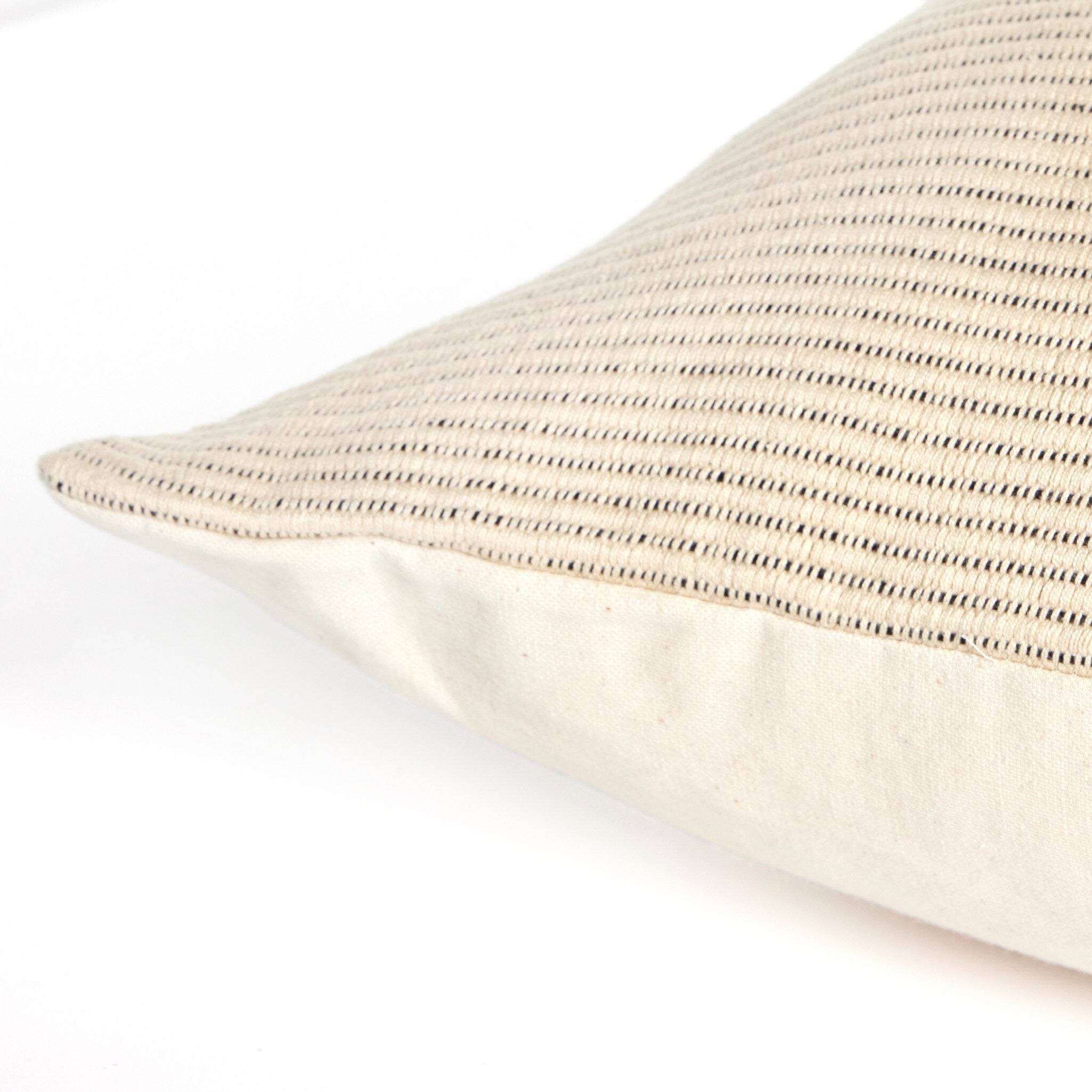 Handwoven Merido Pillow – Beige
