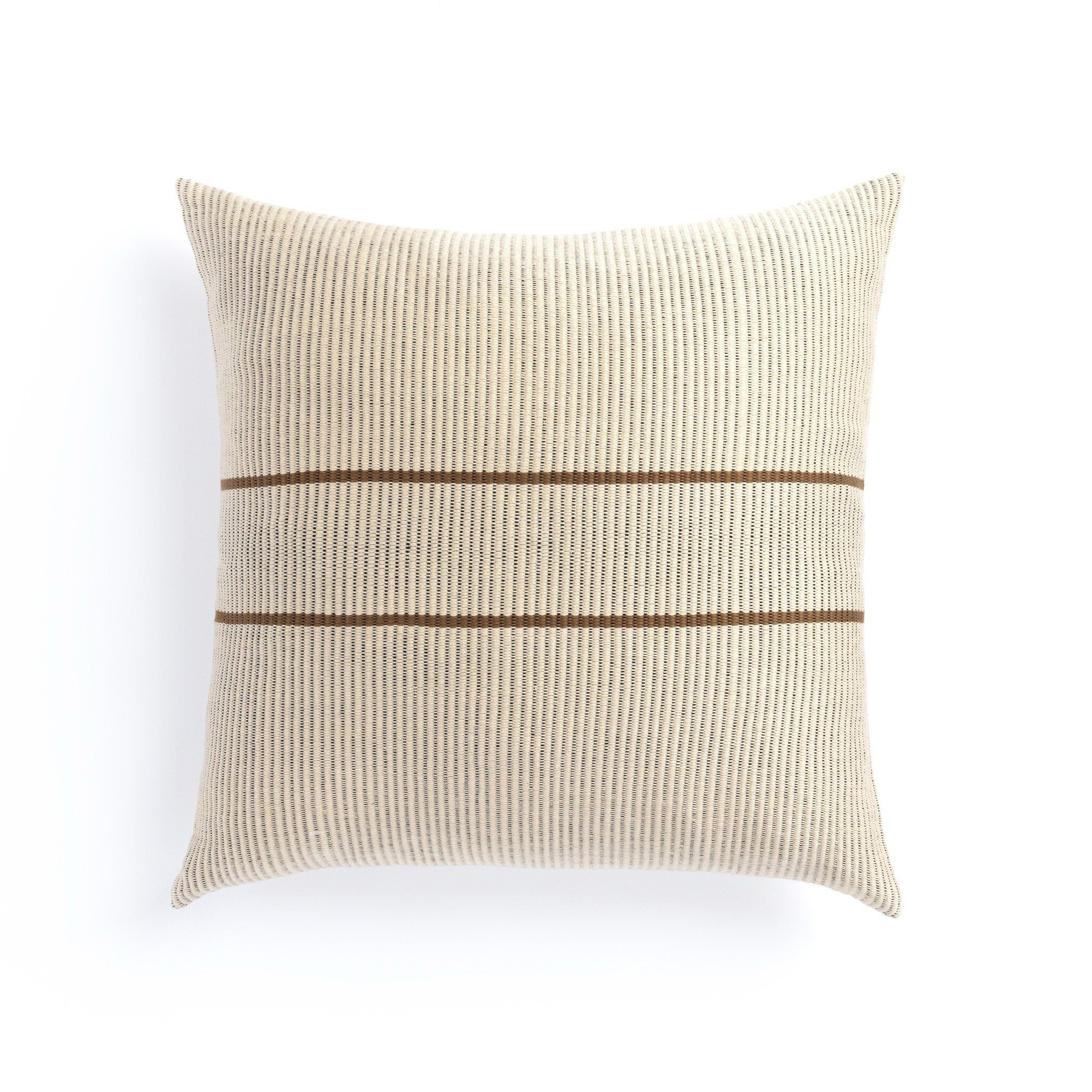Handwoven Merido Pillow – Beige