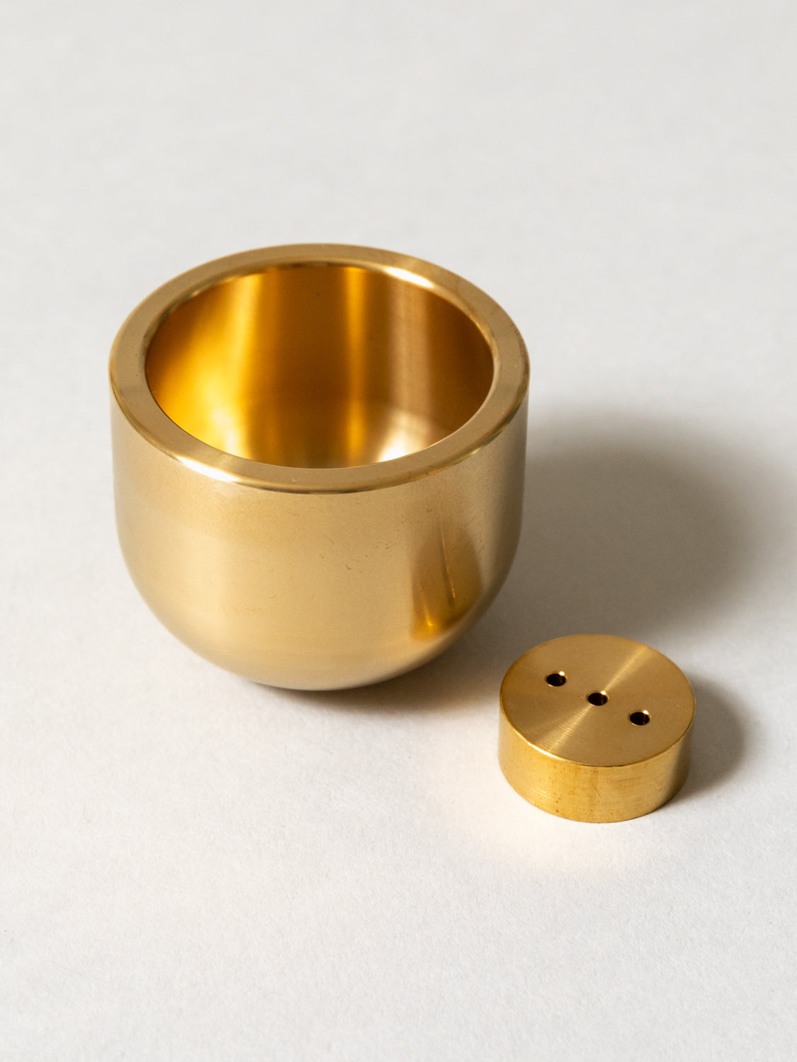 &INCENSE Brass Incense Burner - in use