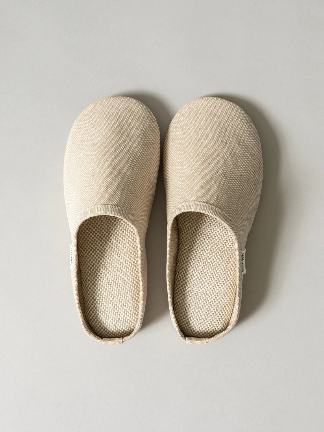 Sasawashi Japanese Room Shoes, Camel