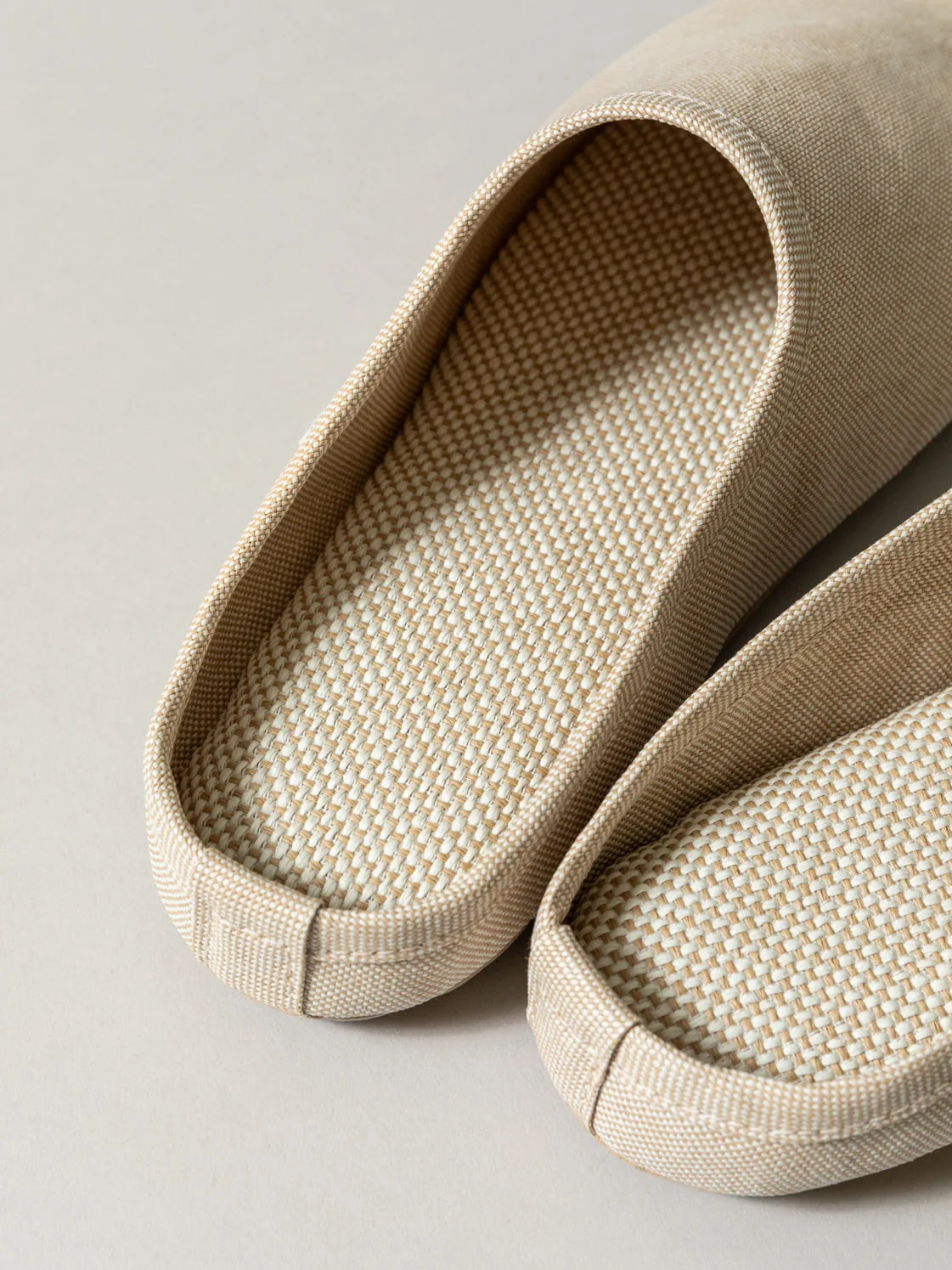 Sasawashi Japanese Room Shoes, Camel