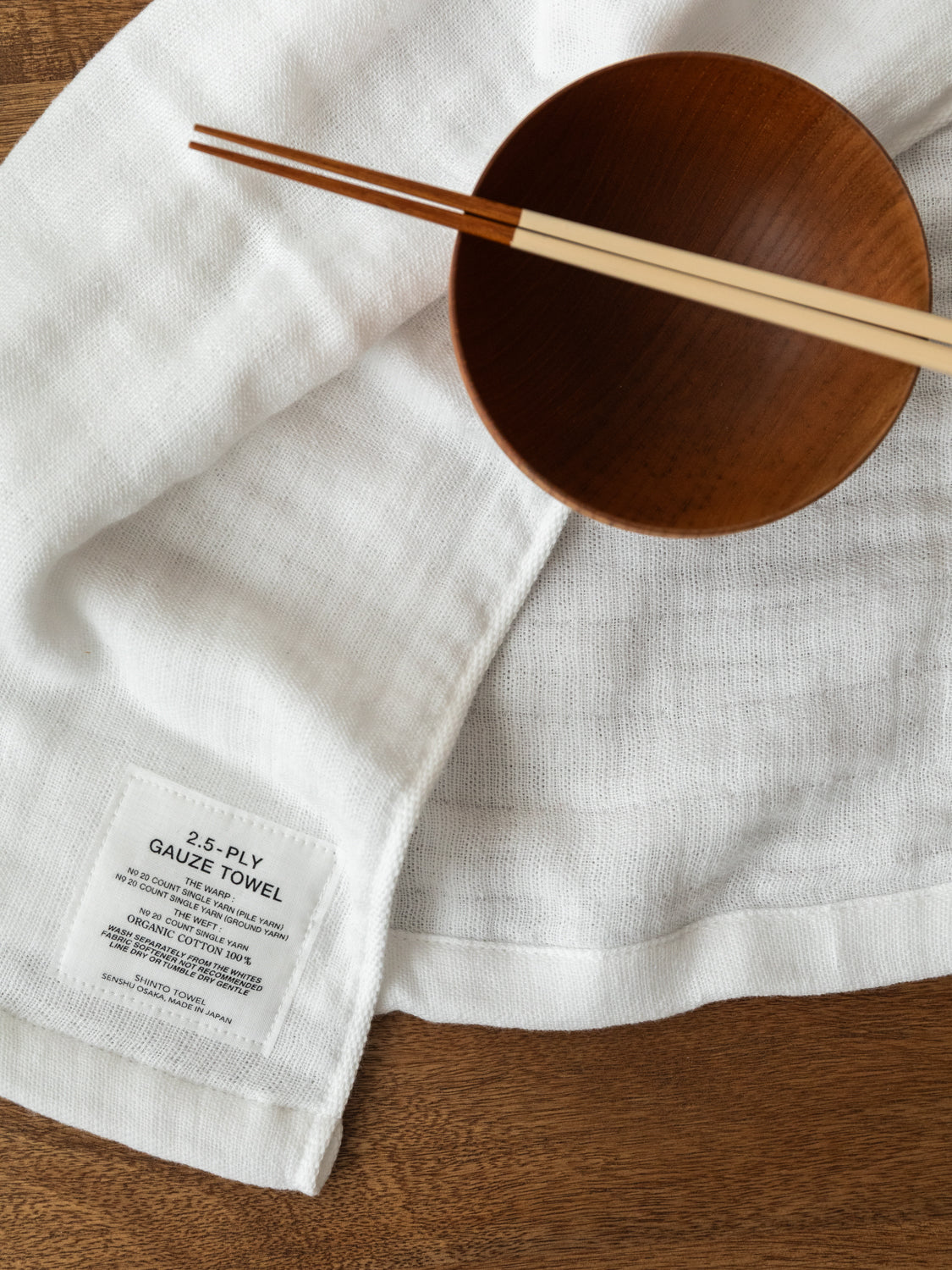 Shinto 2.5-Ply Gauze Kitchen Towel - lifestyle