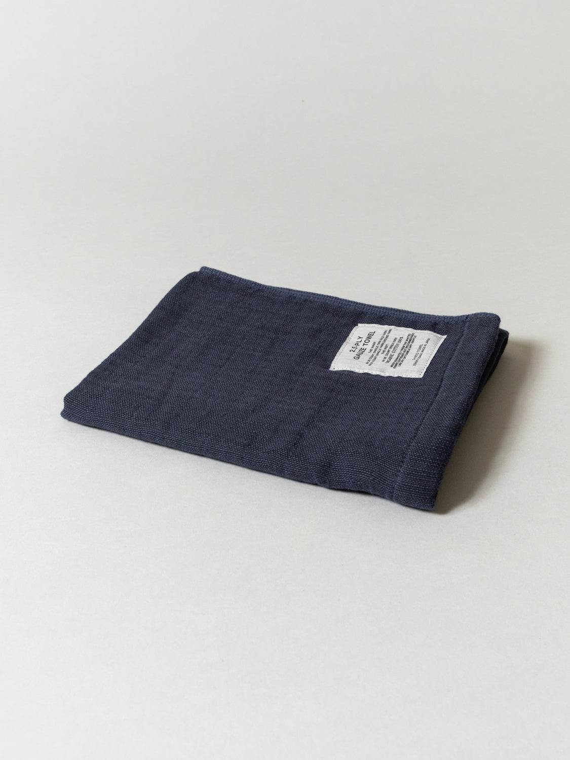 Shinto 2.5-Ply Gauze Kitchen Towel - Navy