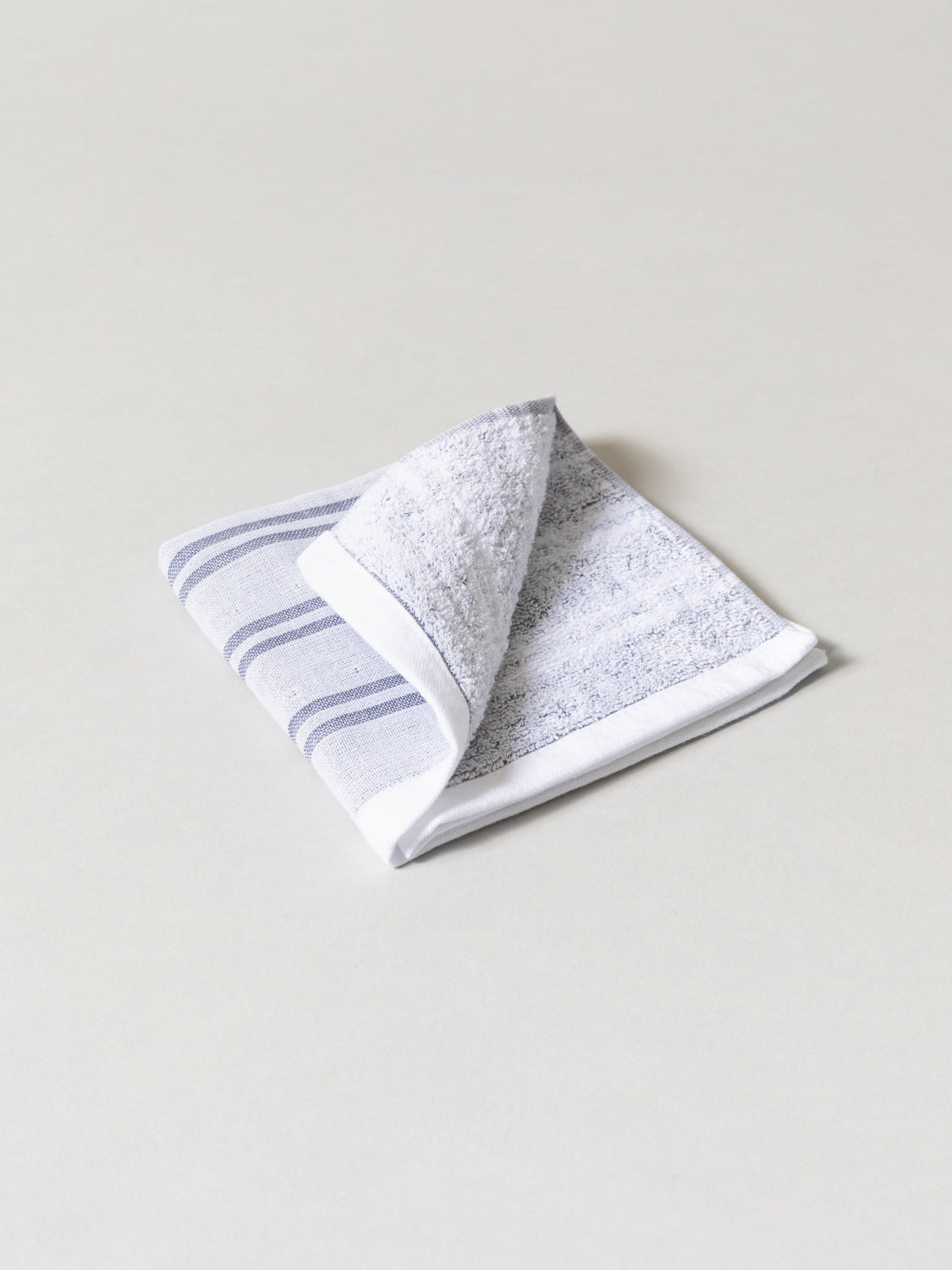 Shinto Shima Stripe Towel A - reversible pile