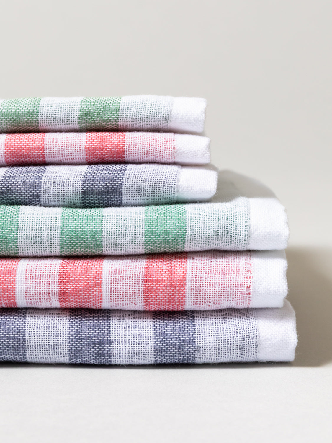 Shinto Shima Stripe Towel C - stack