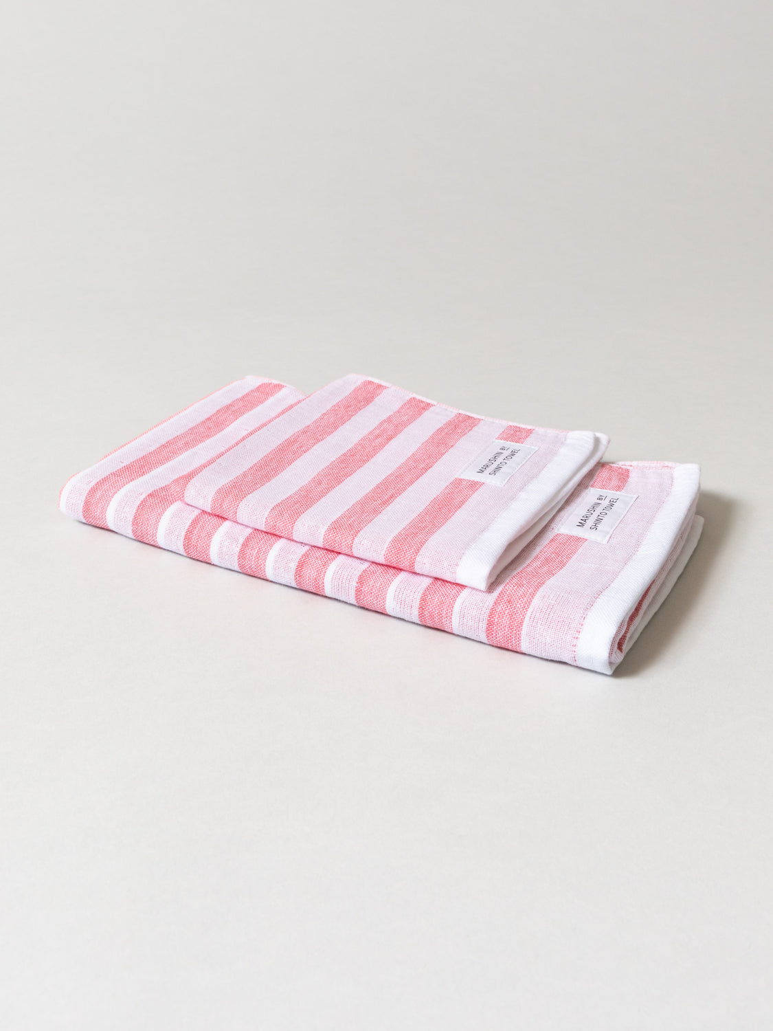 Shinto Shima Stripe Towel C - Red