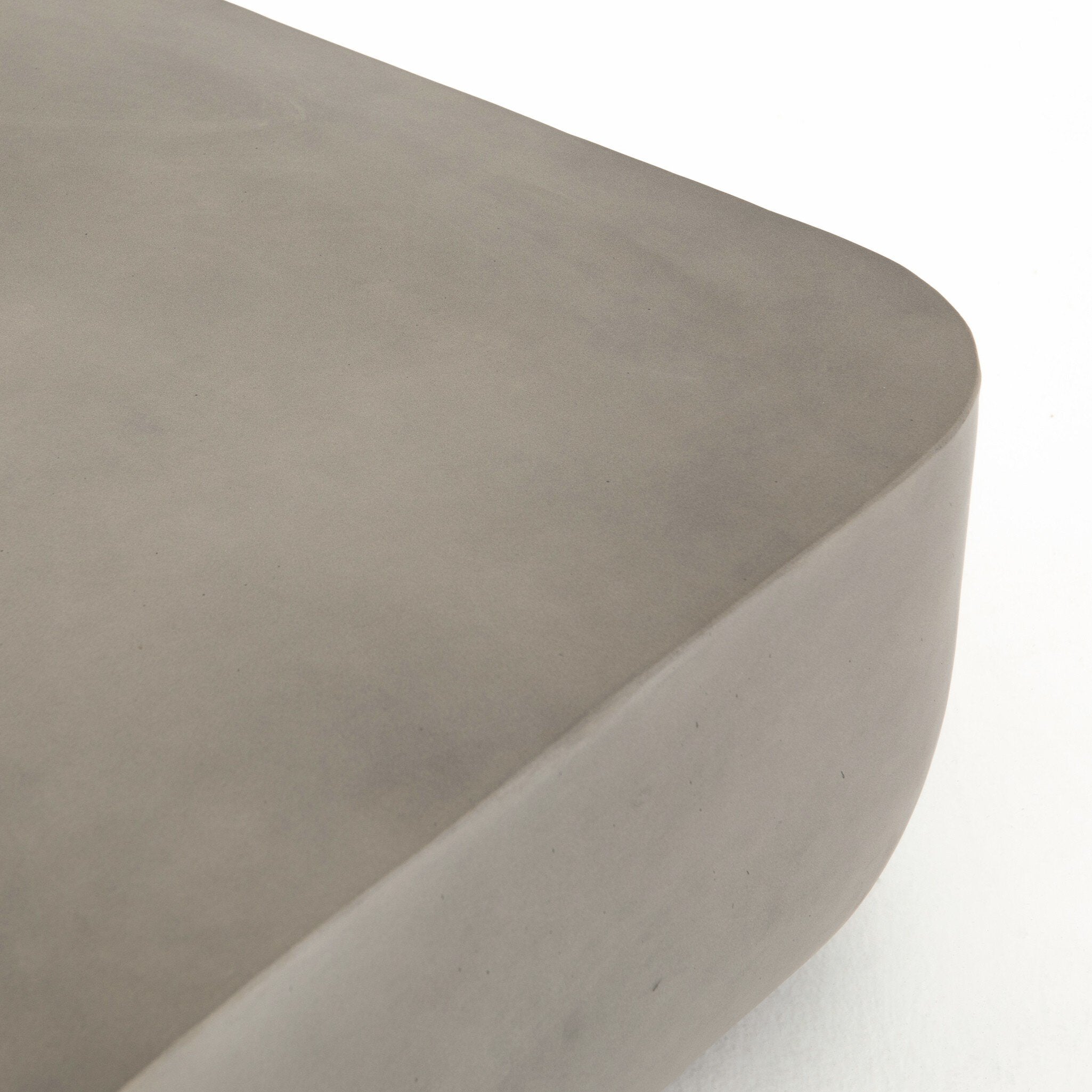 Ivan Square Coffee Table — Grey Concrete