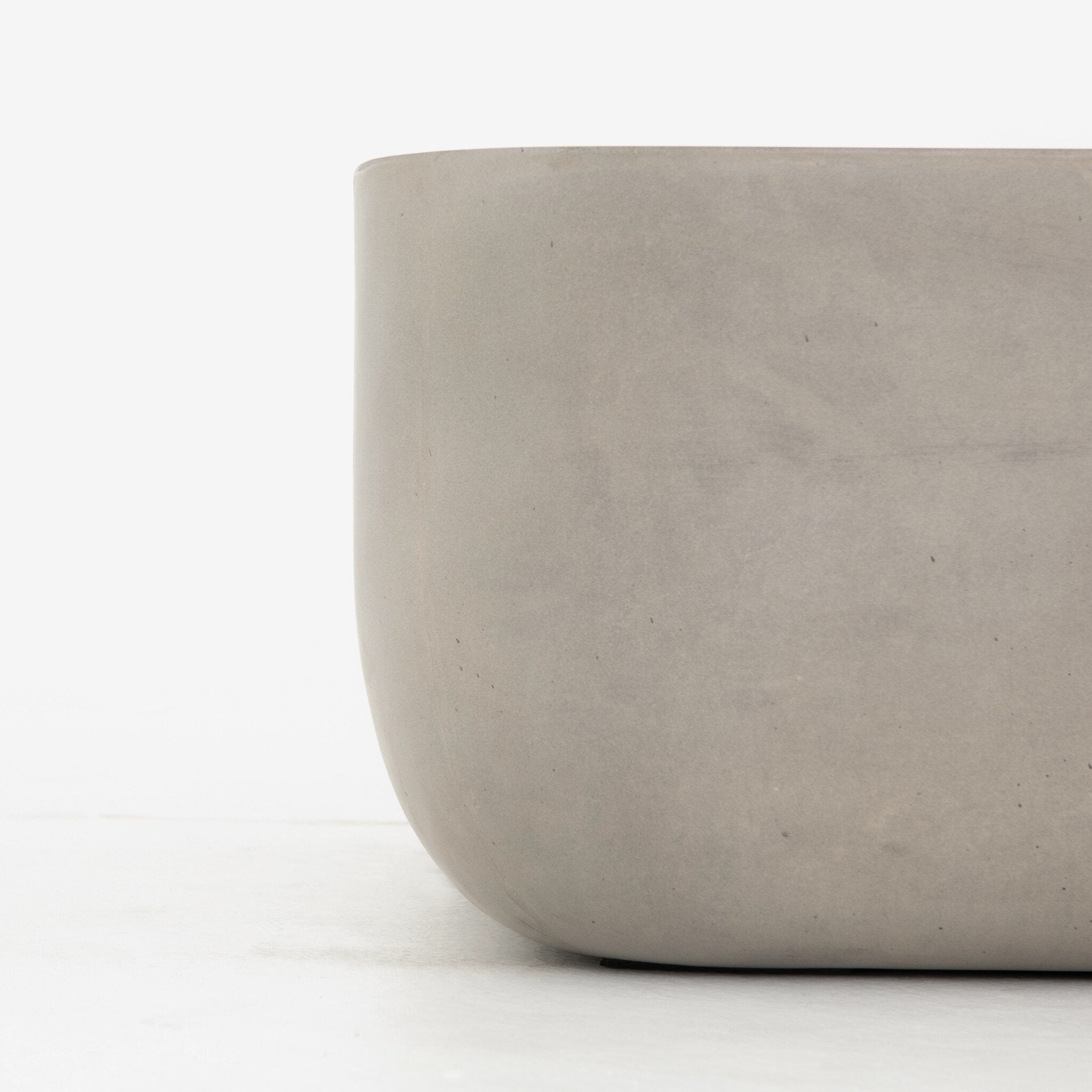 Ivan Square Coffee Table — Grey Concrete