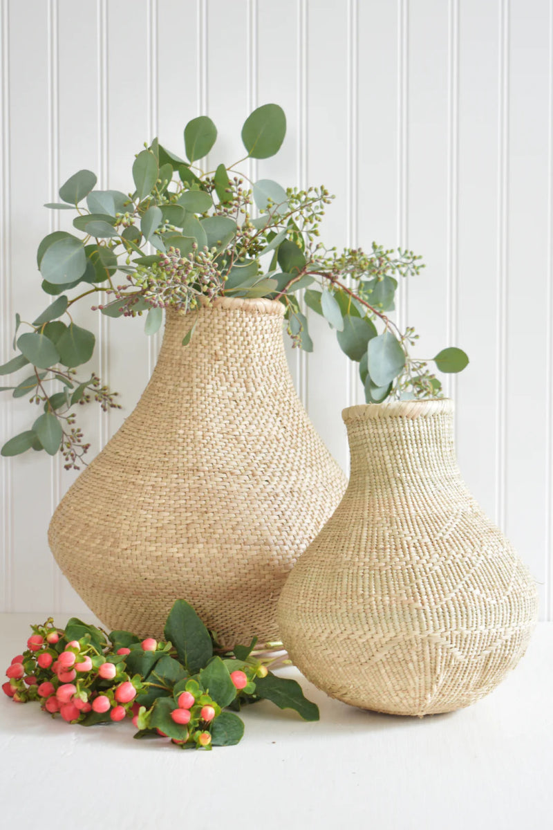 Handwoven Binga Decorative Vase - Earthloom
