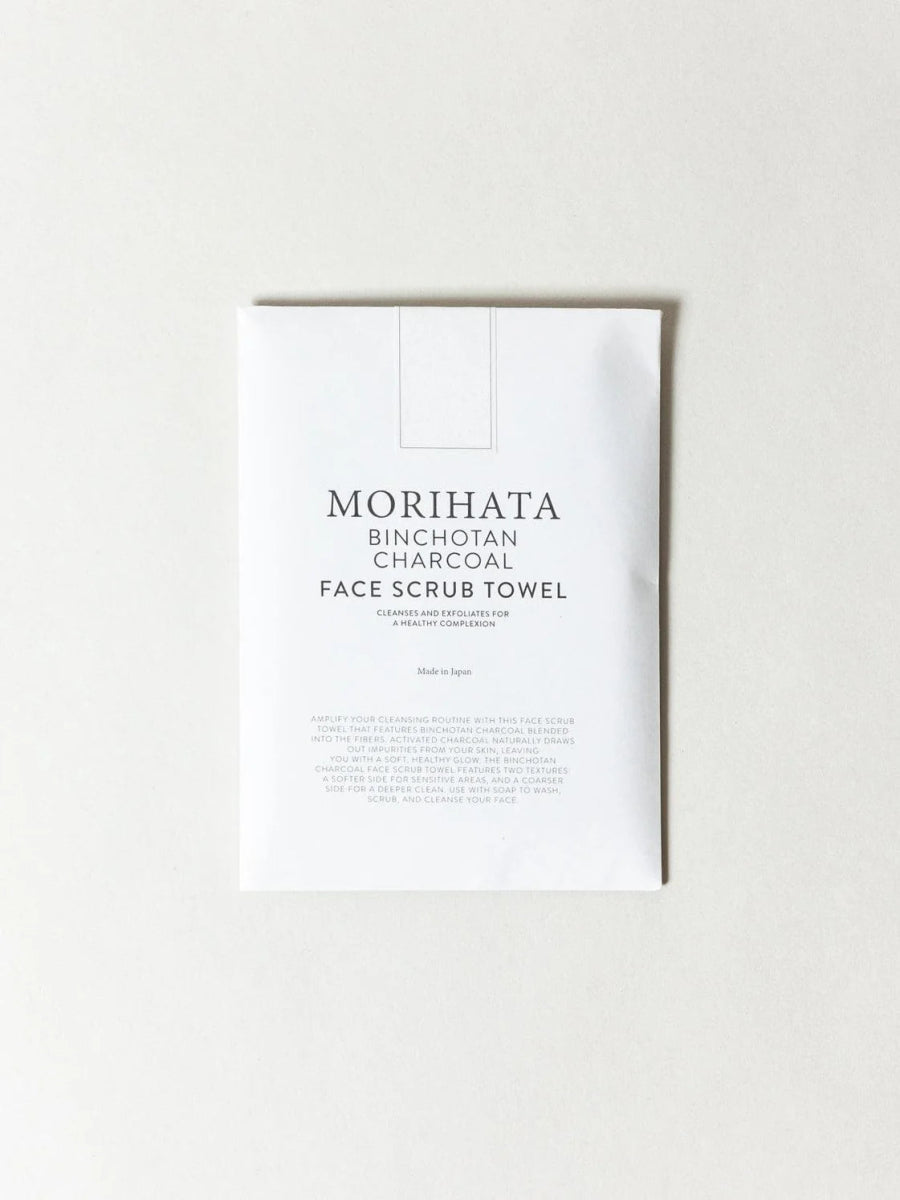 Morihata Binchotan Charcoal Body Scrub Towel - Earthloom