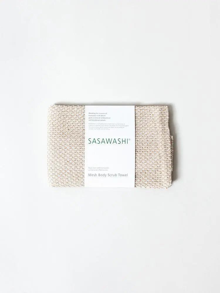 Sasawashi Mesh Body Scrub Towel - EarthLoom